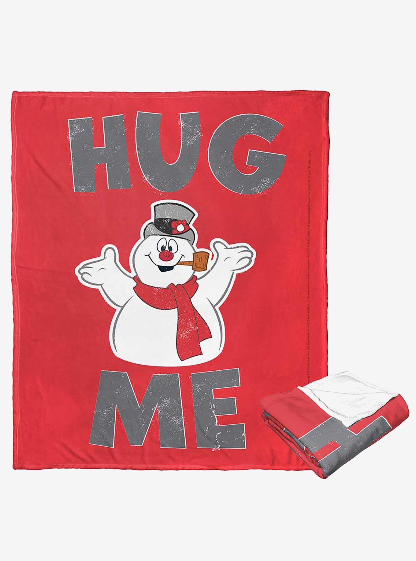 Frosty the Snowman Hug Me Silk Touch Throw Blanket, , hi-res