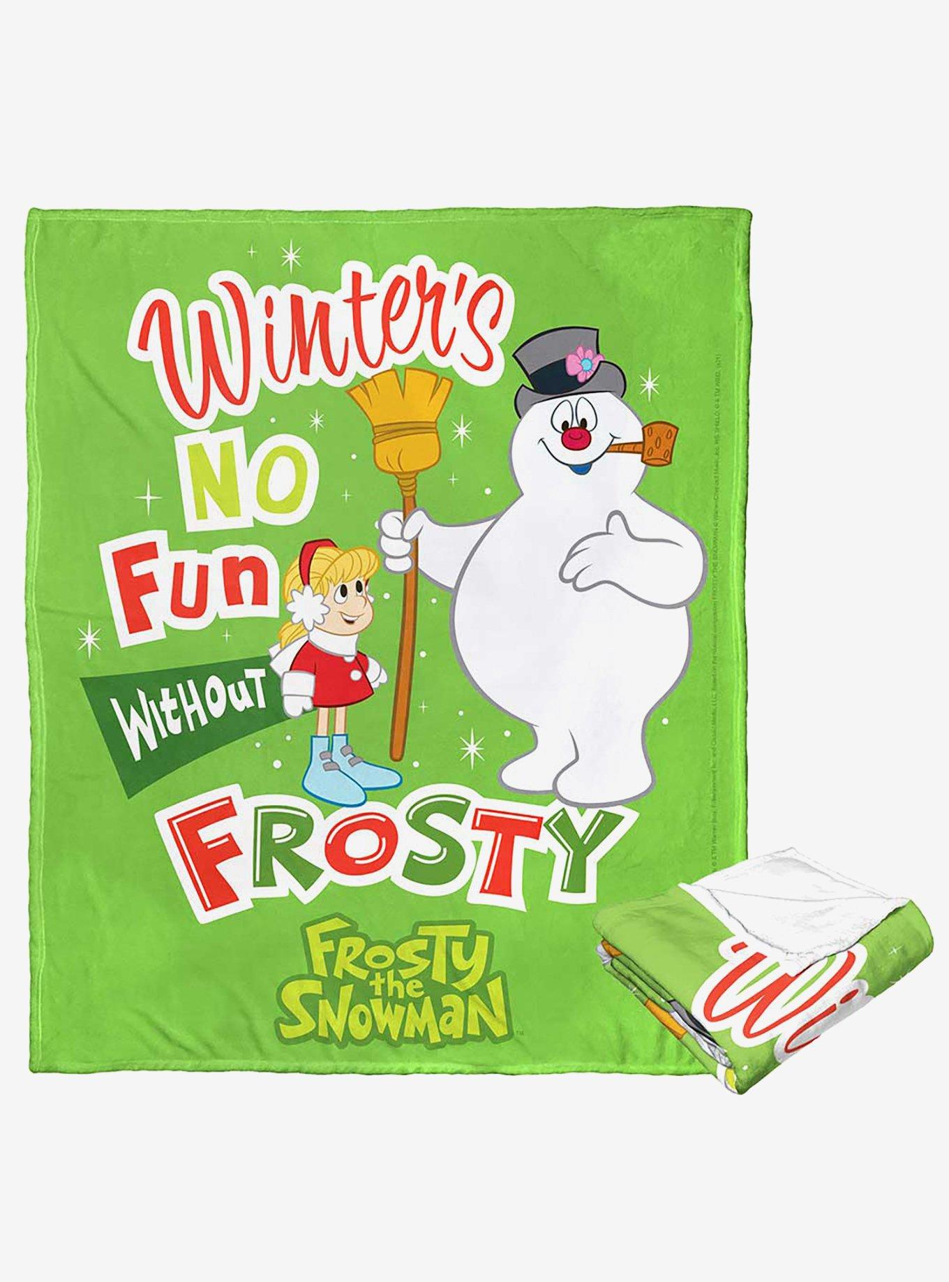 Frosty the Snowman No Fun With Out Frosty Silk Touch Throw Blanket, , hi-res