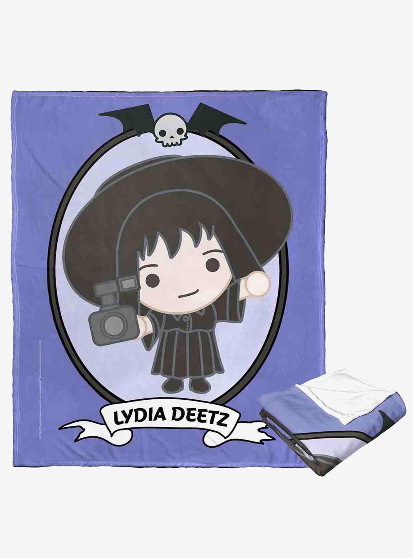 Beetlejuice Ghost Photographer Silk Touch Throw Blanket, , hi-res