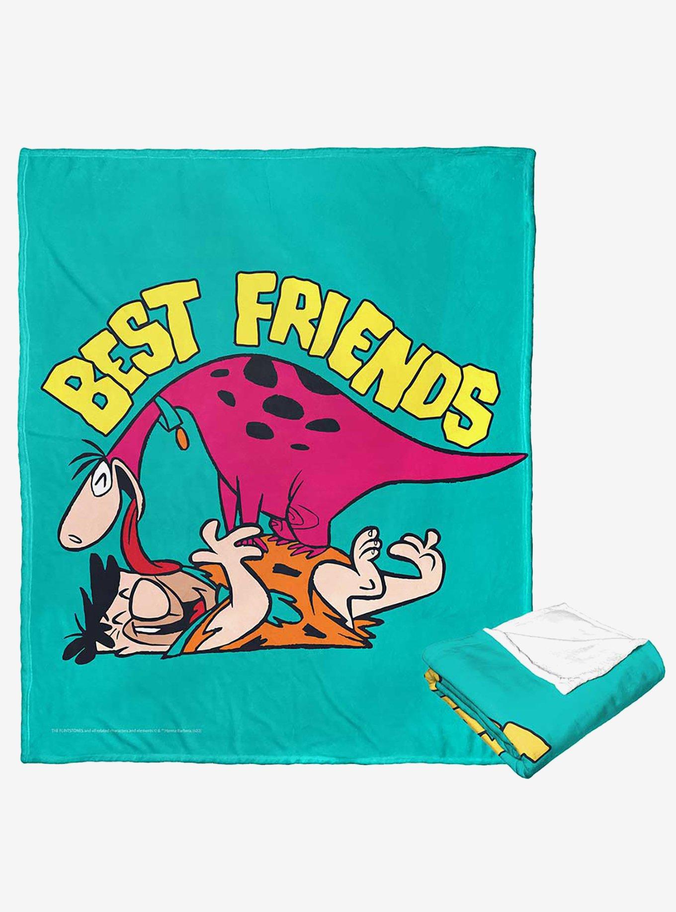 The Flintstones Cavemans Best Friend Silk Touch Throw Blanket, , hi-res