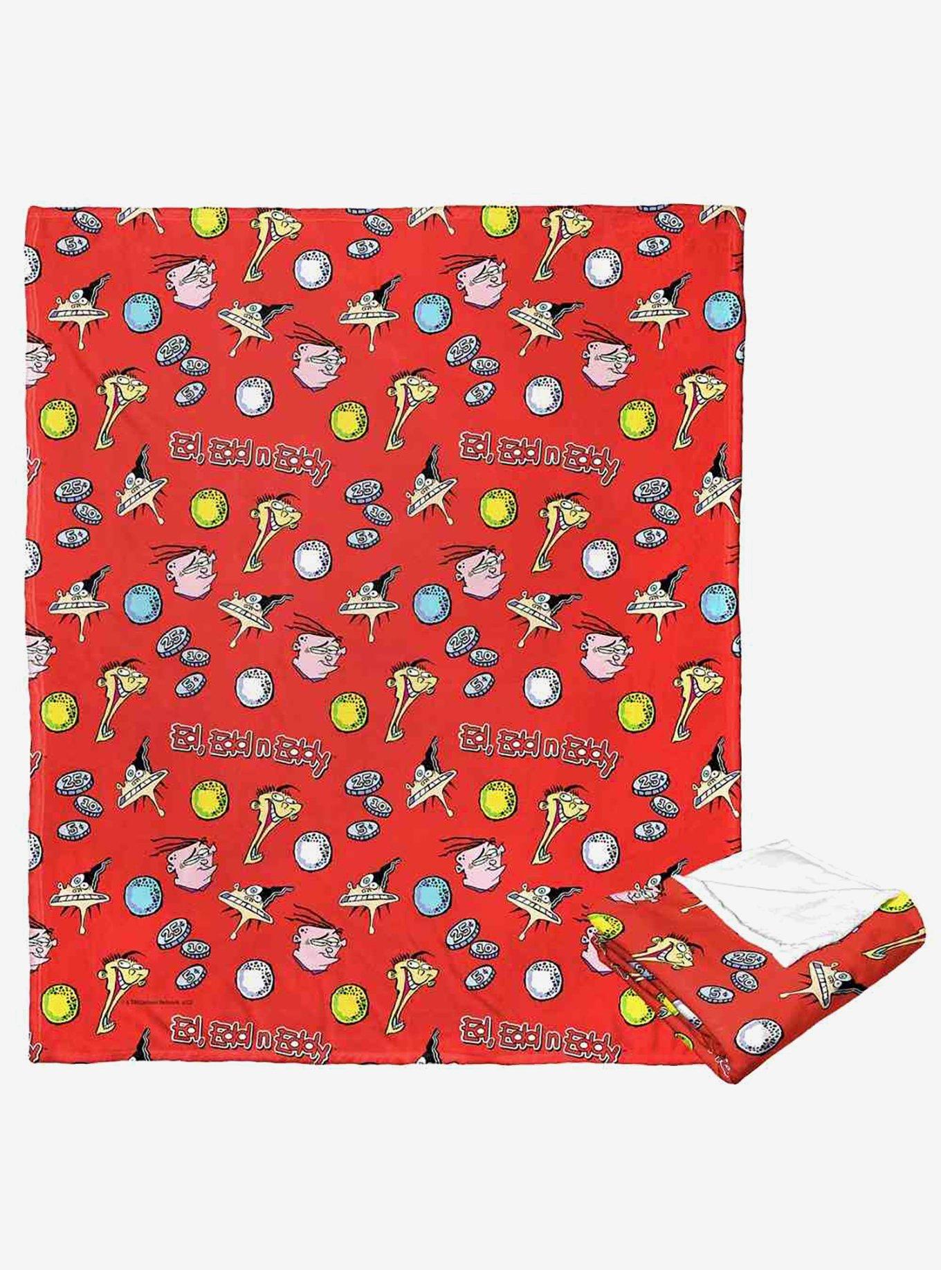 Ed Edd N Eddy Ed Boys Pattern Silk Touch Throw Blanket, , hi-res