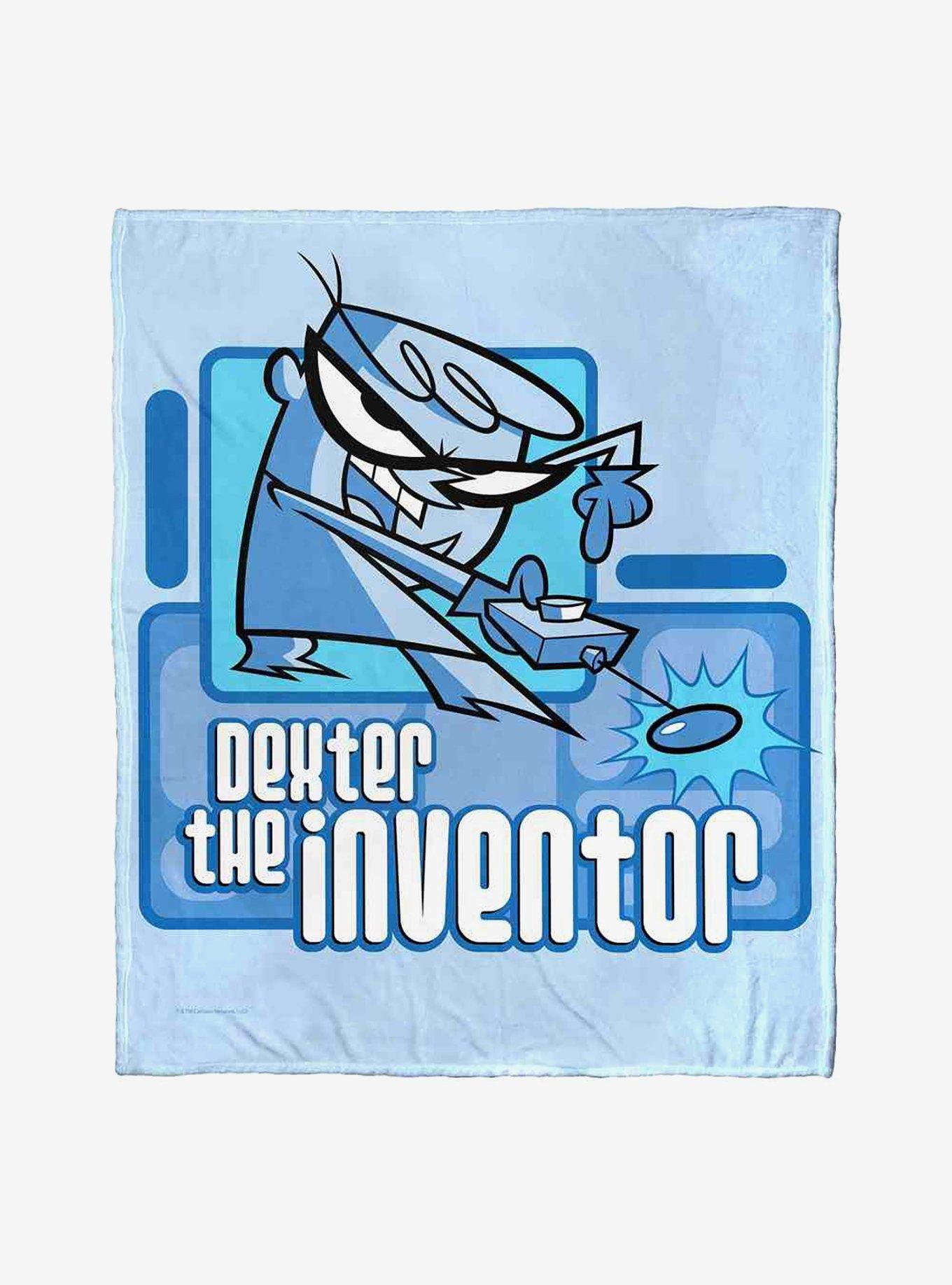 Dexter's Laboratory Dexter The Inventor Silk Touch Throw Blanket, , hi-res