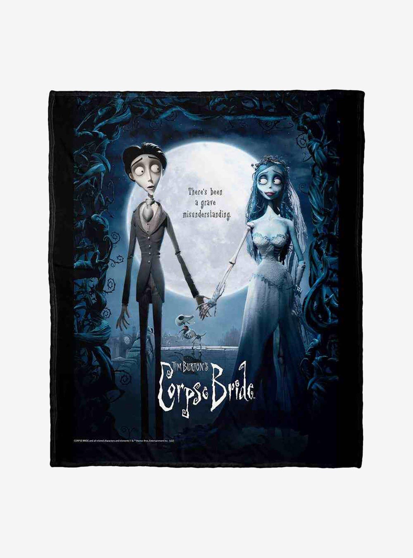 Corpse Bride Movie Poster Silk Touch Throw Blanket , , hi-res