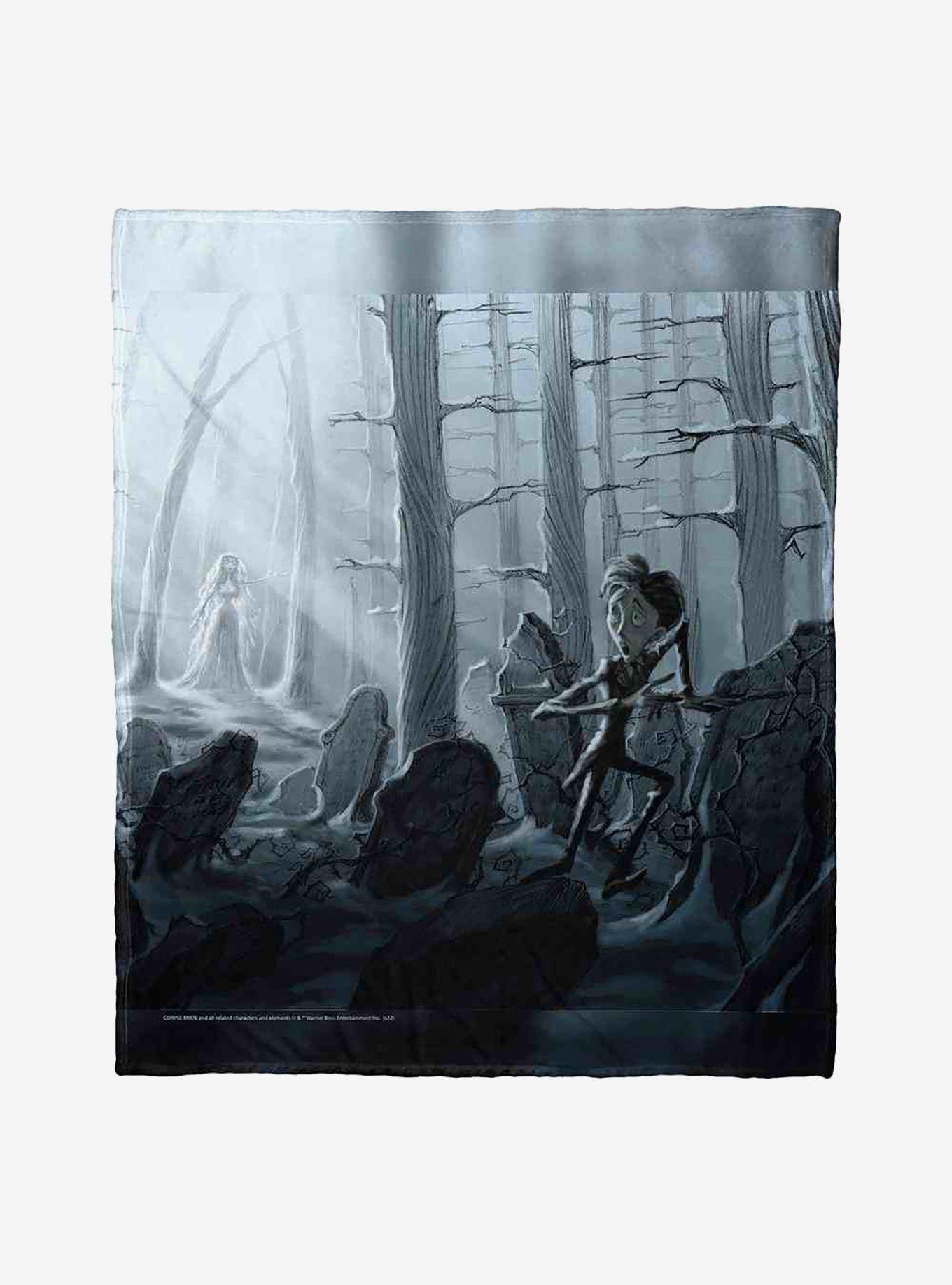 Corpse Bride Love Of The Chase Silk Touch Throw Blanket, , hi-res