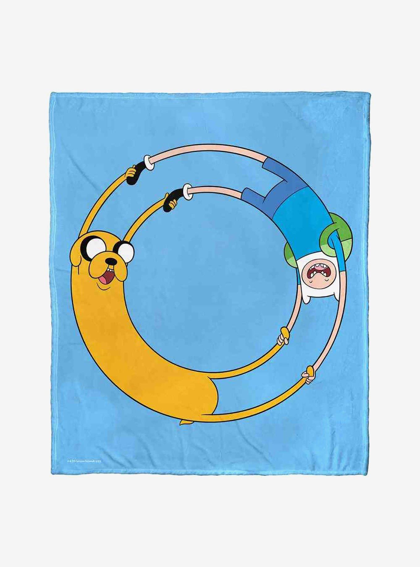 Adventure Time Endless Friendship Silk Touch Throw Blanket, , hi-res
