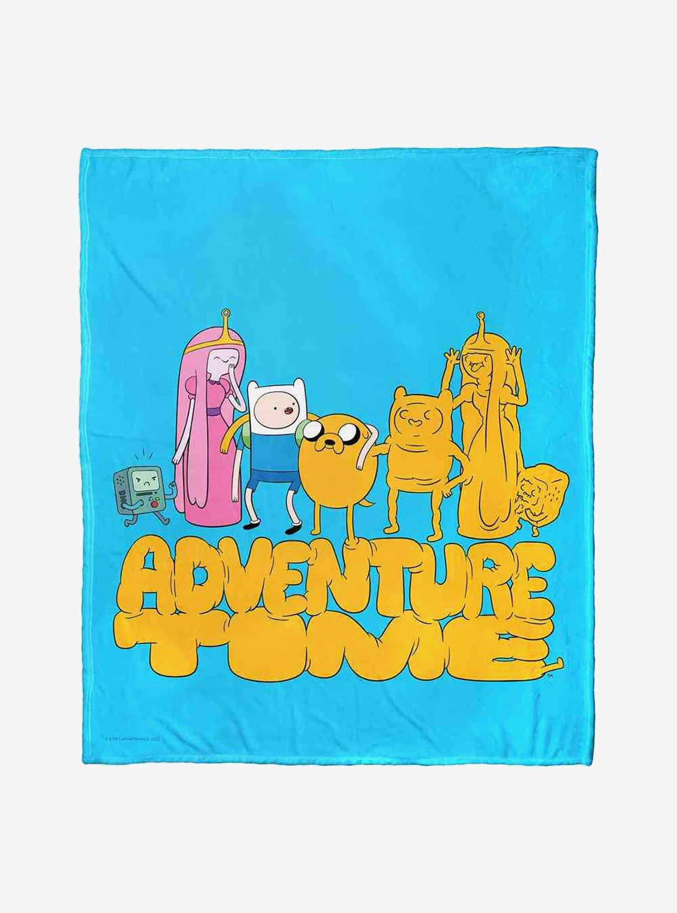 Adventure Time Jake Silliness Silk Touch Throw Blanket, , hi-res
