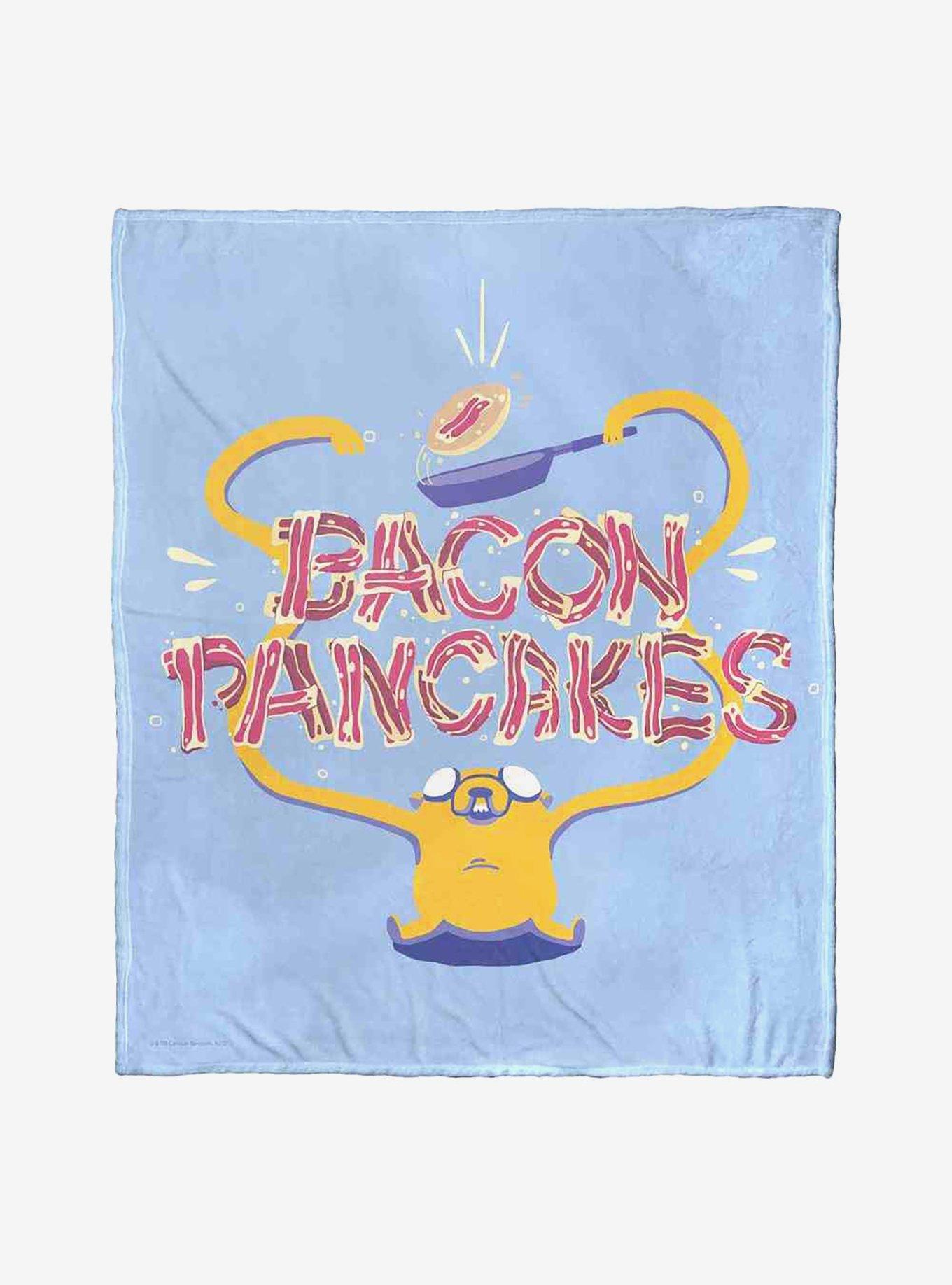 Adventure Time Bacon Pancakes Silk Touch Throw Blanket, , hi-res