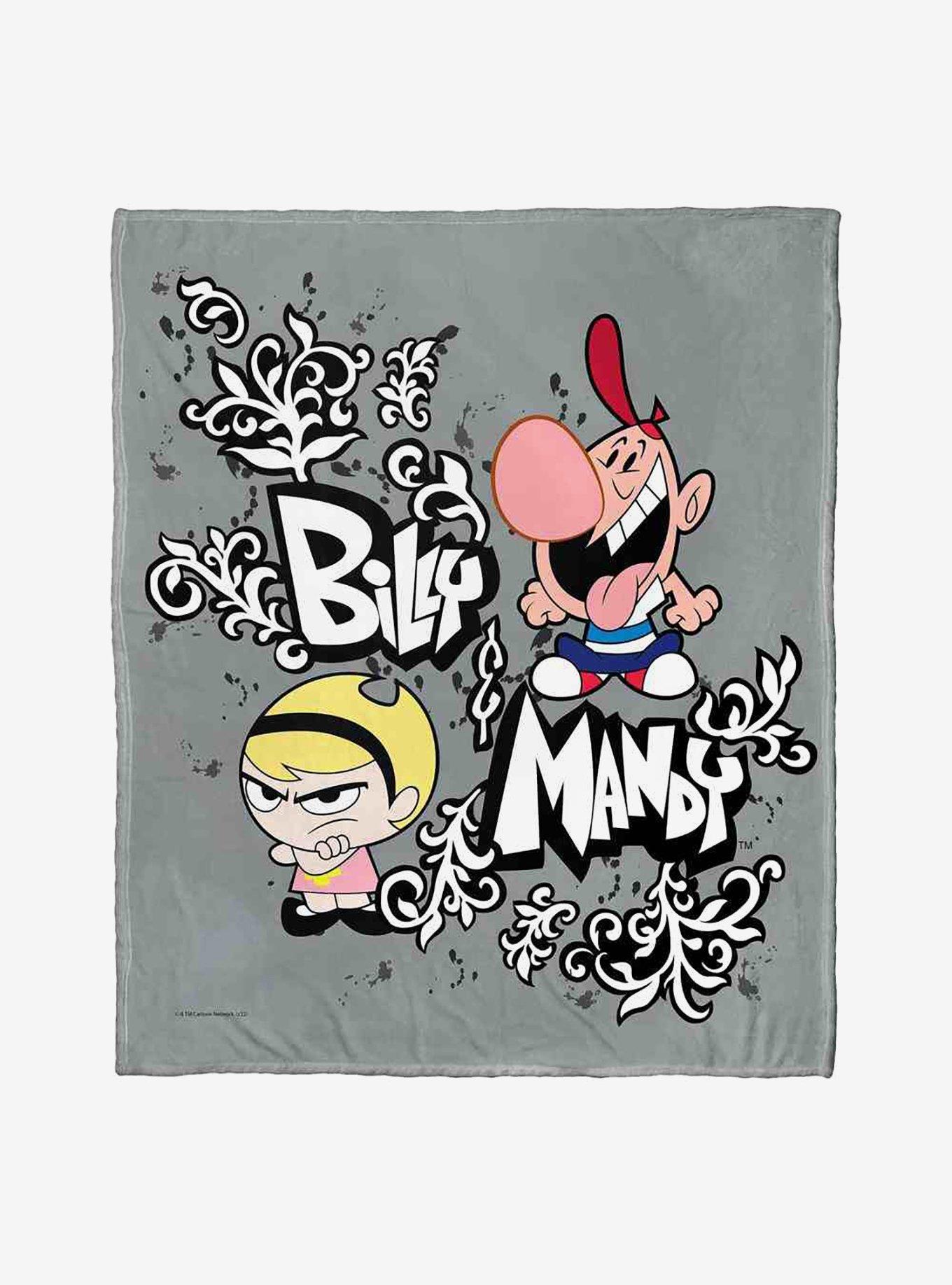 Billy And Mandy Billy And Mandy Silk Touch Throw Blanket, , hi-res