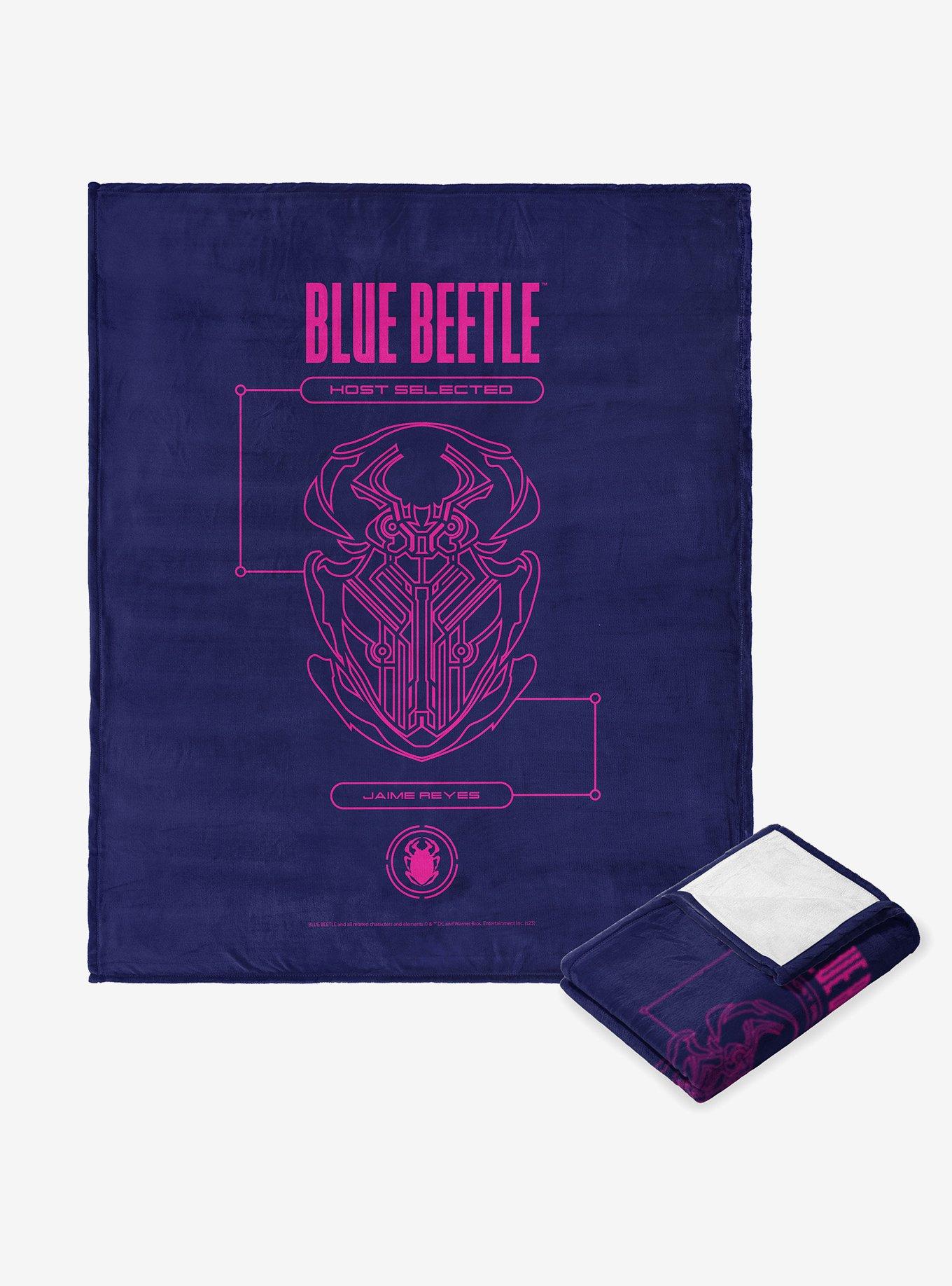DC Comics Blue Beetle Host Selected Silk Touch Throw Blanket , , hi-res