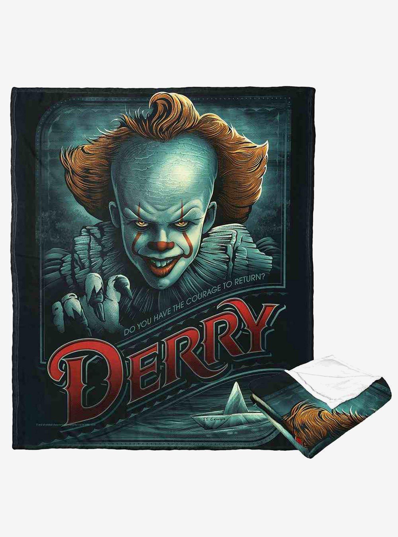 It Chapter 2 Do You Have The Courage Silk Touch Throw Blanket, , hi-res