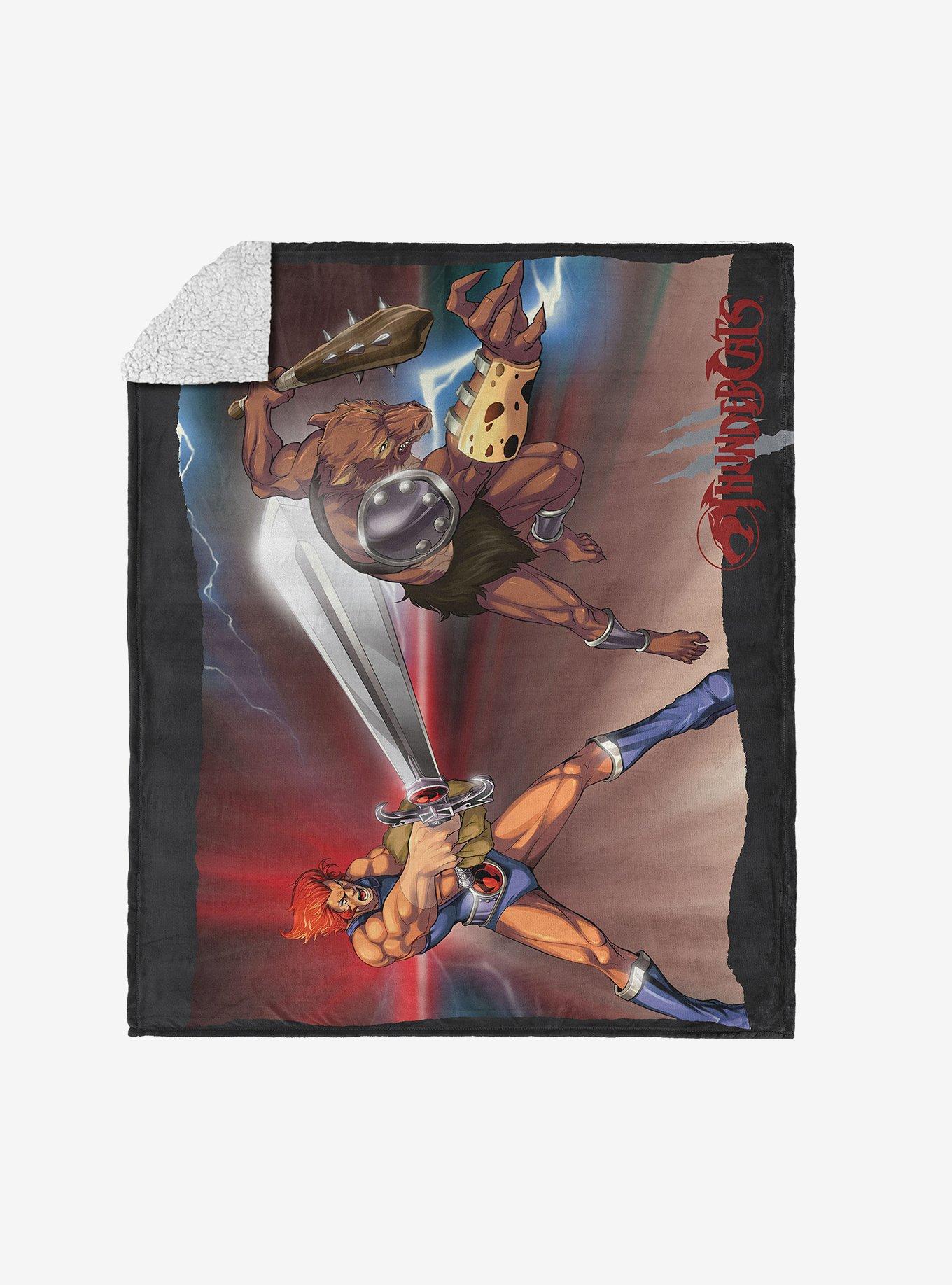 Thundercats Lion-o Silk Touch Sherpa Throw Blanket, , hi-res