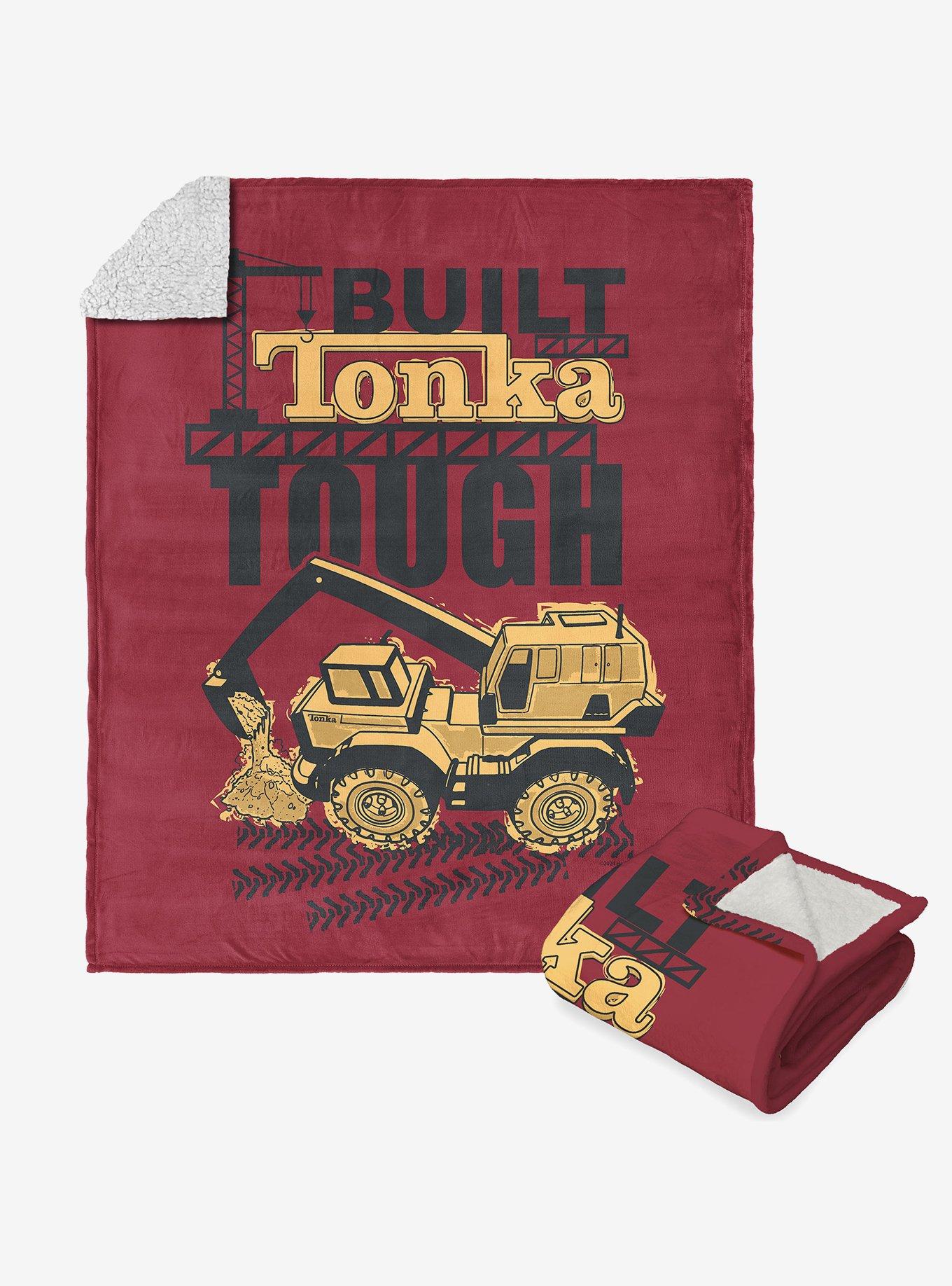 Tonka Tonka Tough Silk Touch Sherpa Throw Blanket , , hi-res