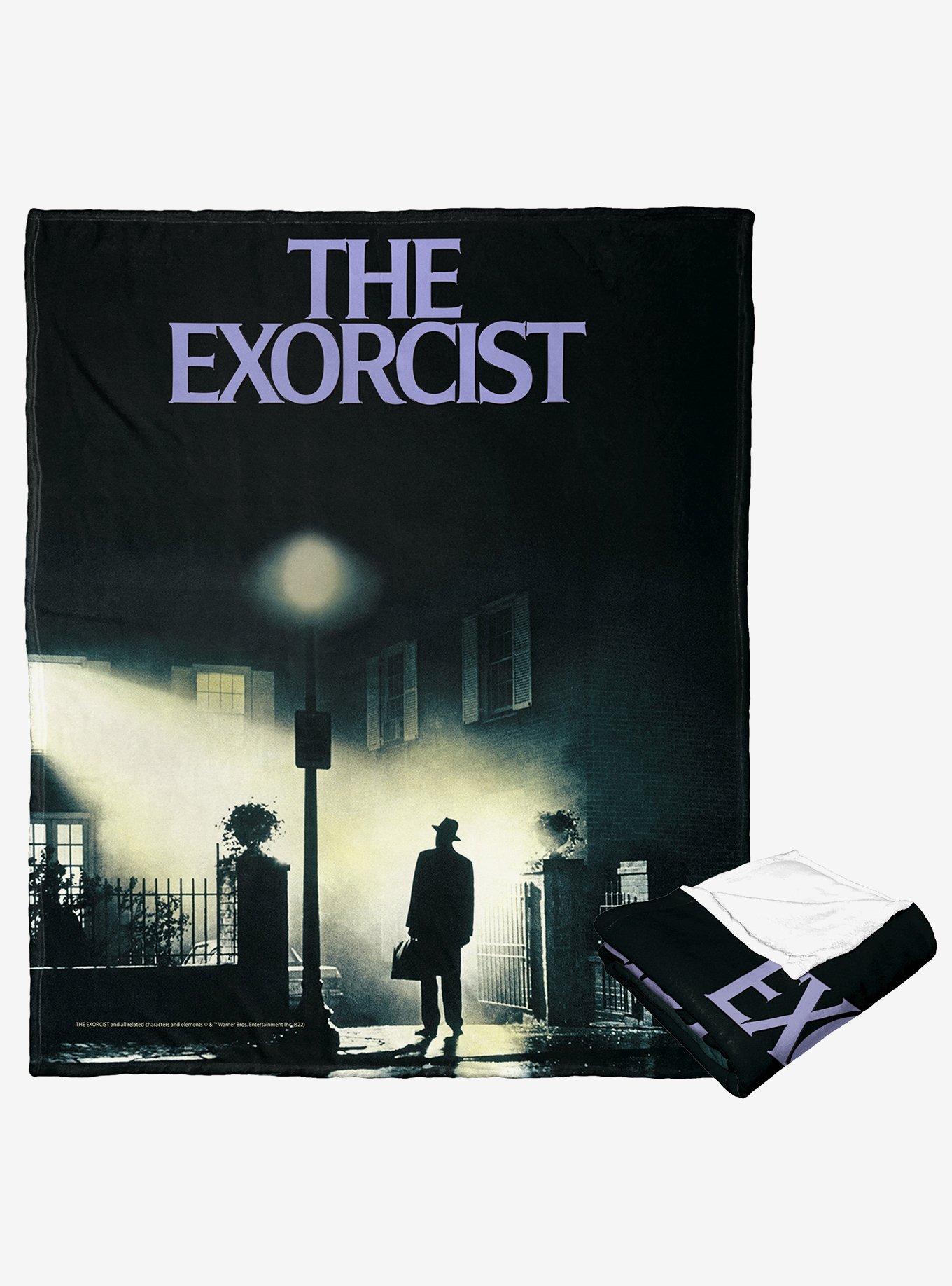 The Exorcist Poster Silk Touch Throw Blanket, , hi-res