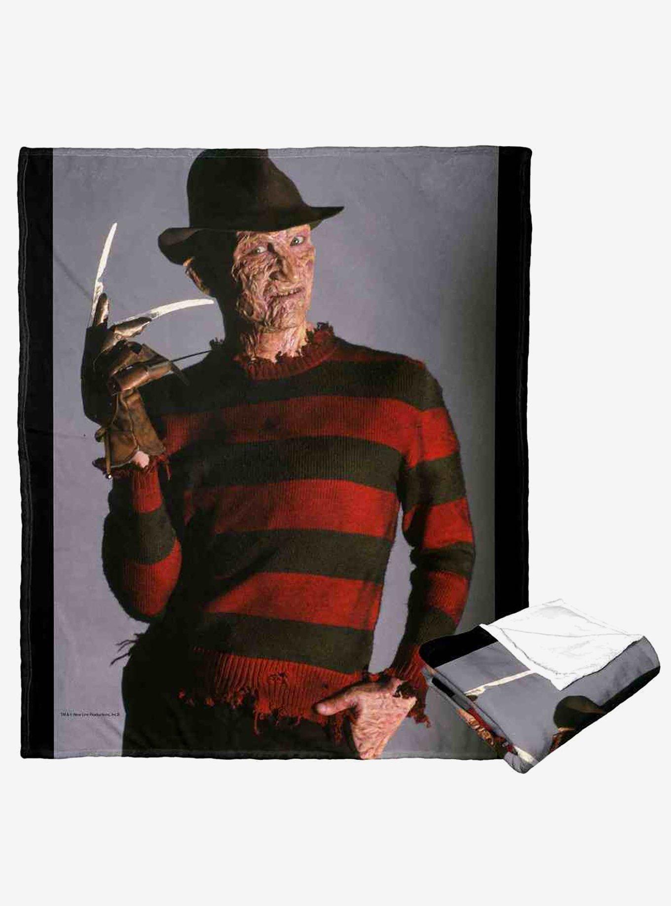 Nightmare on Elm Street Don't Mess With Freddy Silk Touch Throw Blanket, , hi-res