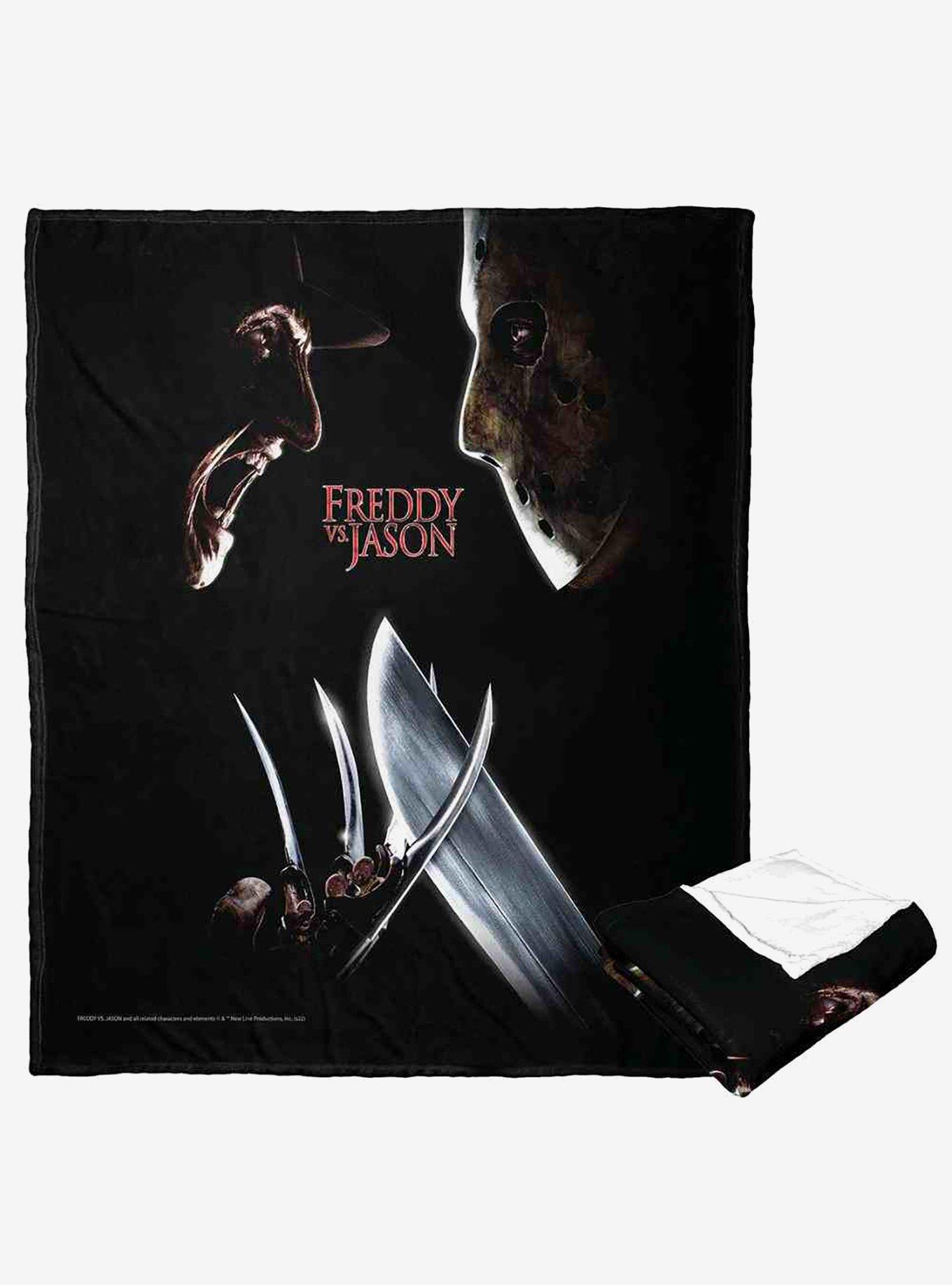 Freddy vs Jason Freddy vs Jason Poster Silk Touch Throw Blanket, , hi-res