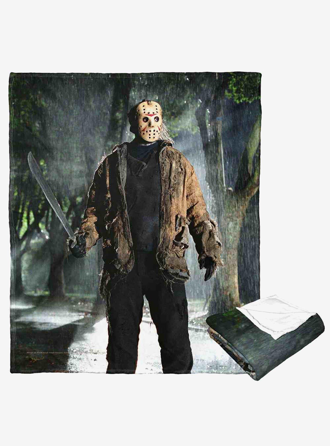 Freddy vs Jason Out In The Storm Silk Touch Throw Blanket, , hi-res