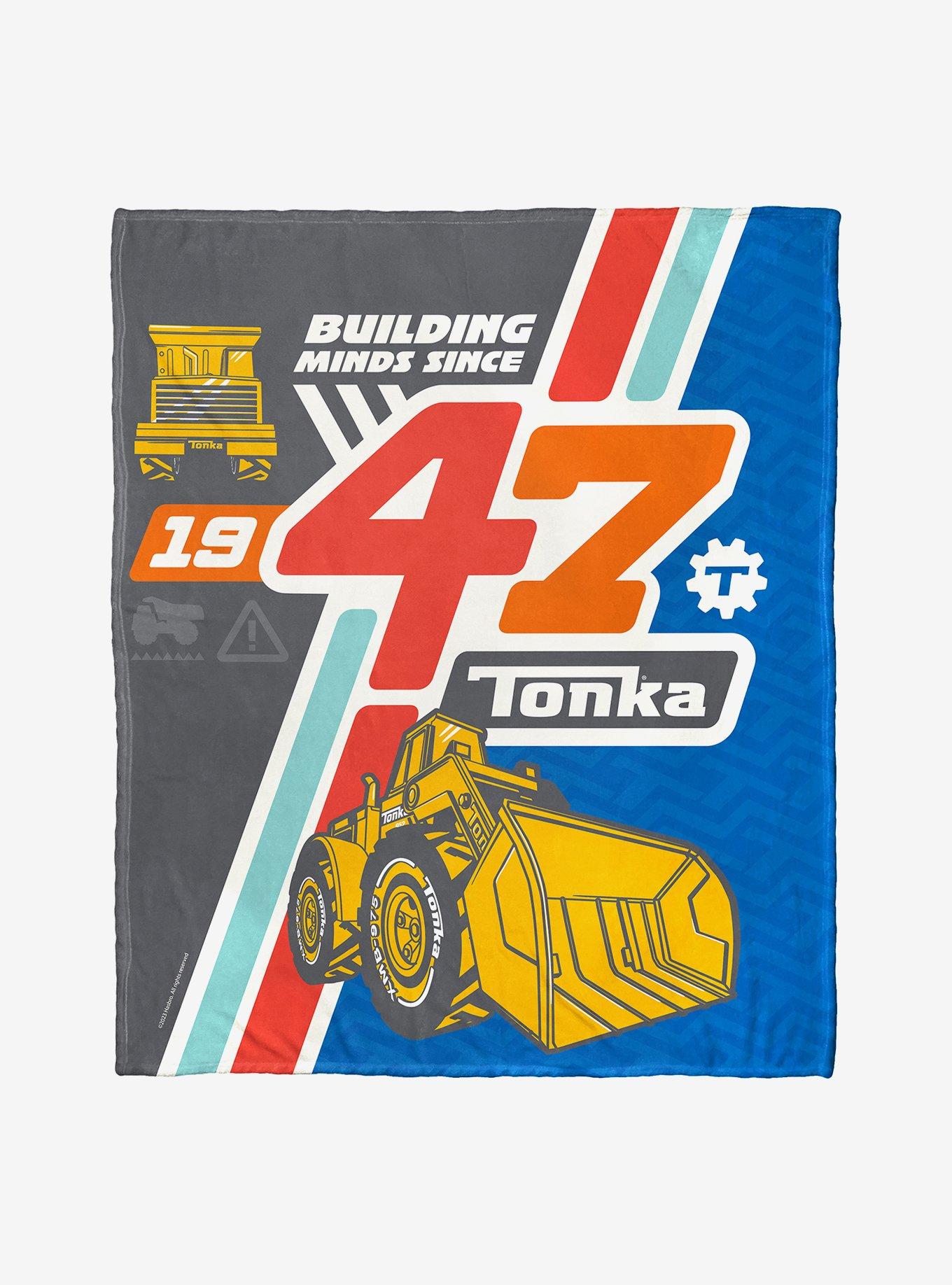 Tonka Building Minds Since Silk Touch Throw Blanket, , hi-res