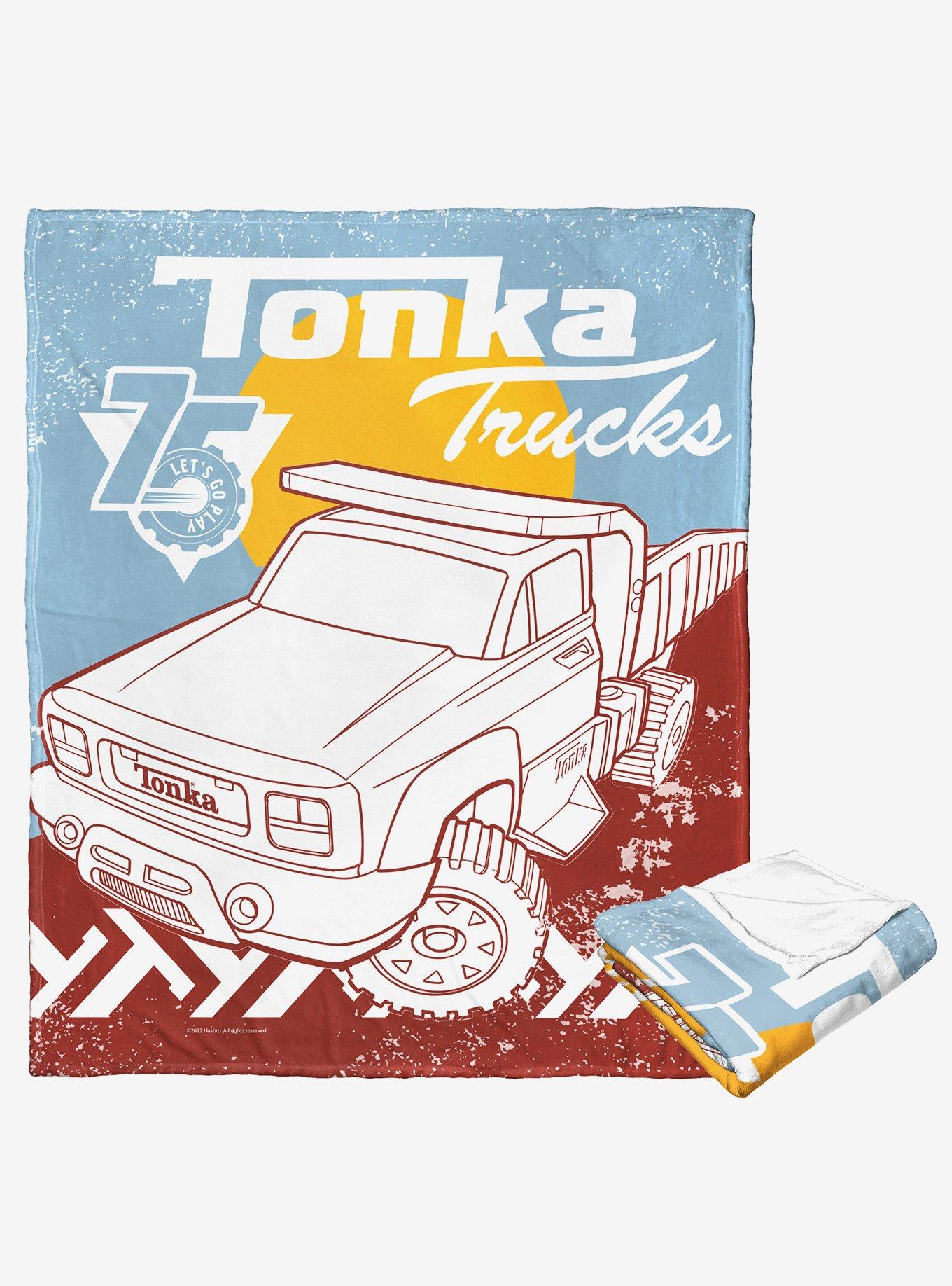 Tonka Trucks Silk Touch Throw Blanket, , hi-res