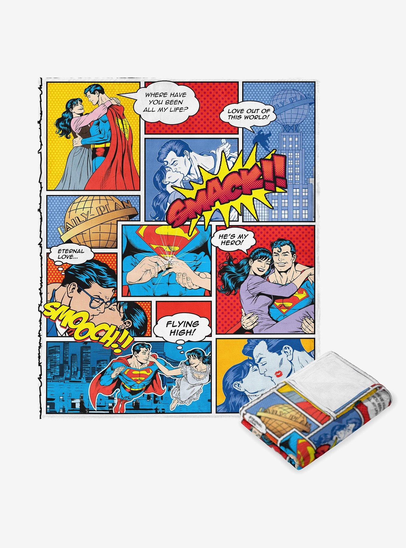 Superman Lois And Superman Silk Touch Throw Blanket, , hi-res