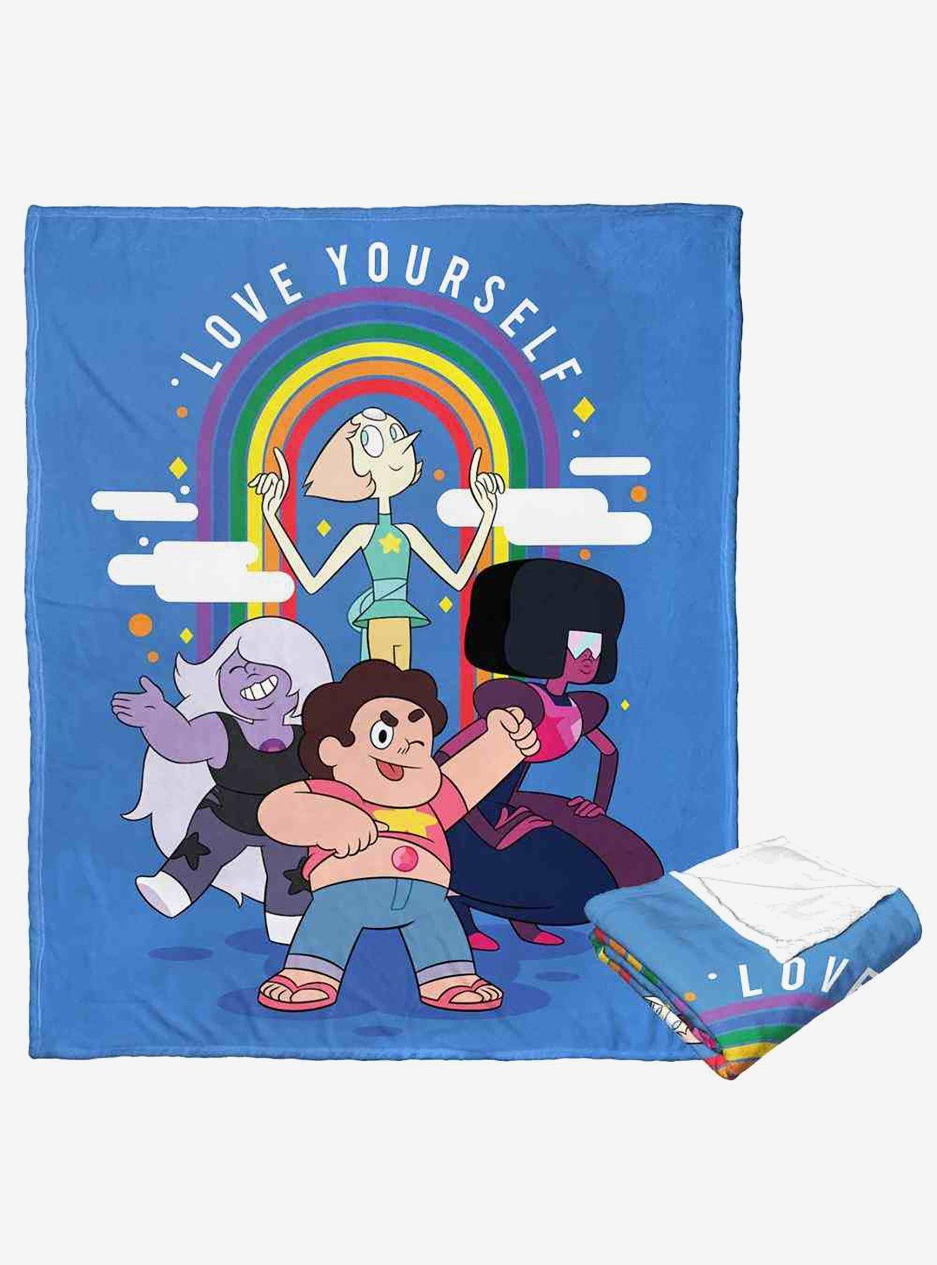 Steven Universe Love Yourself Silk Touch Throw Blanket, , hi-res