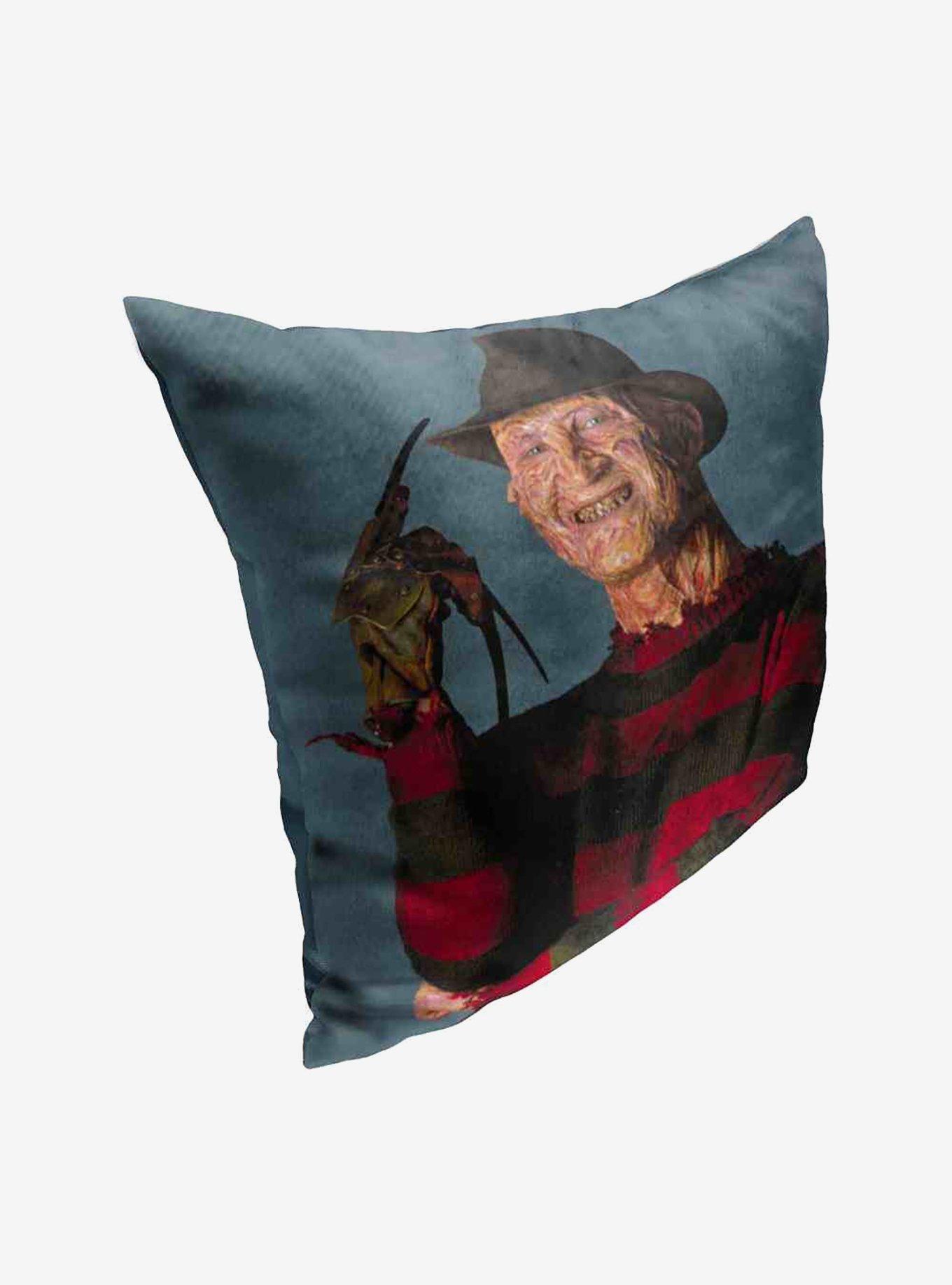 Nightmare on Elm Street Freddy Poses Throw Pillow , , hi-res
