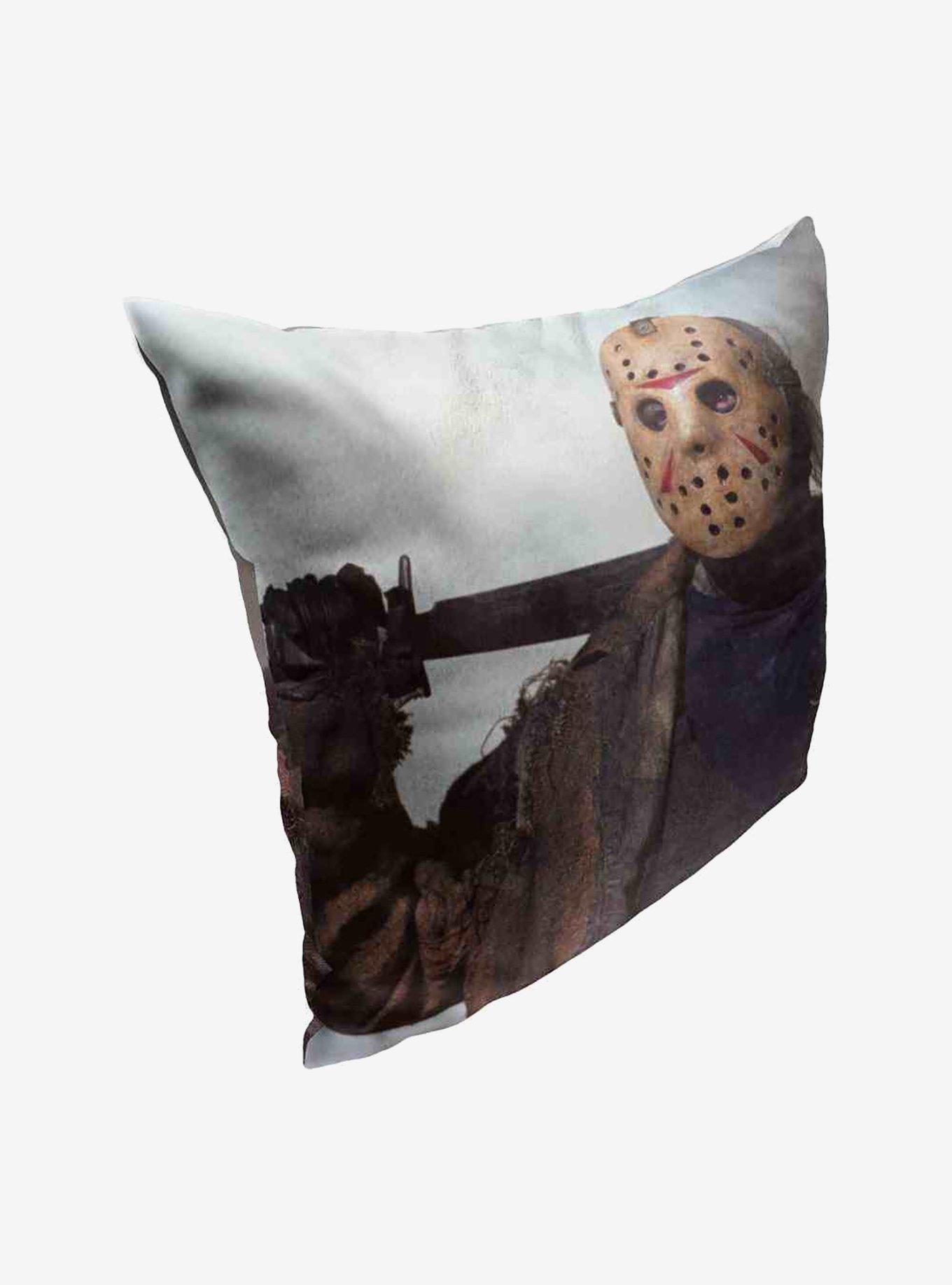Friday the 13th Stalking Killer Throw Pillow , , hi-res