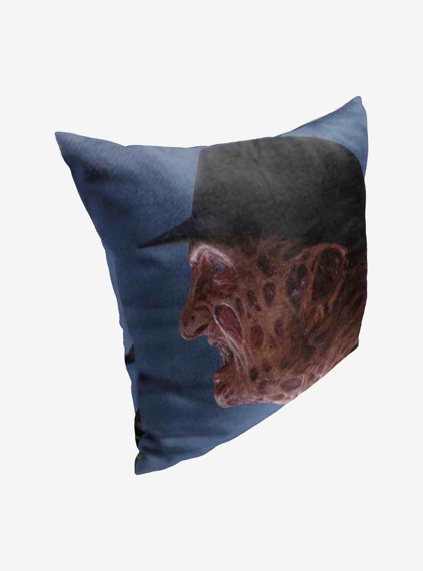 Freddy vs Jason Face Off Freddy Throw Pillow, , hi-res