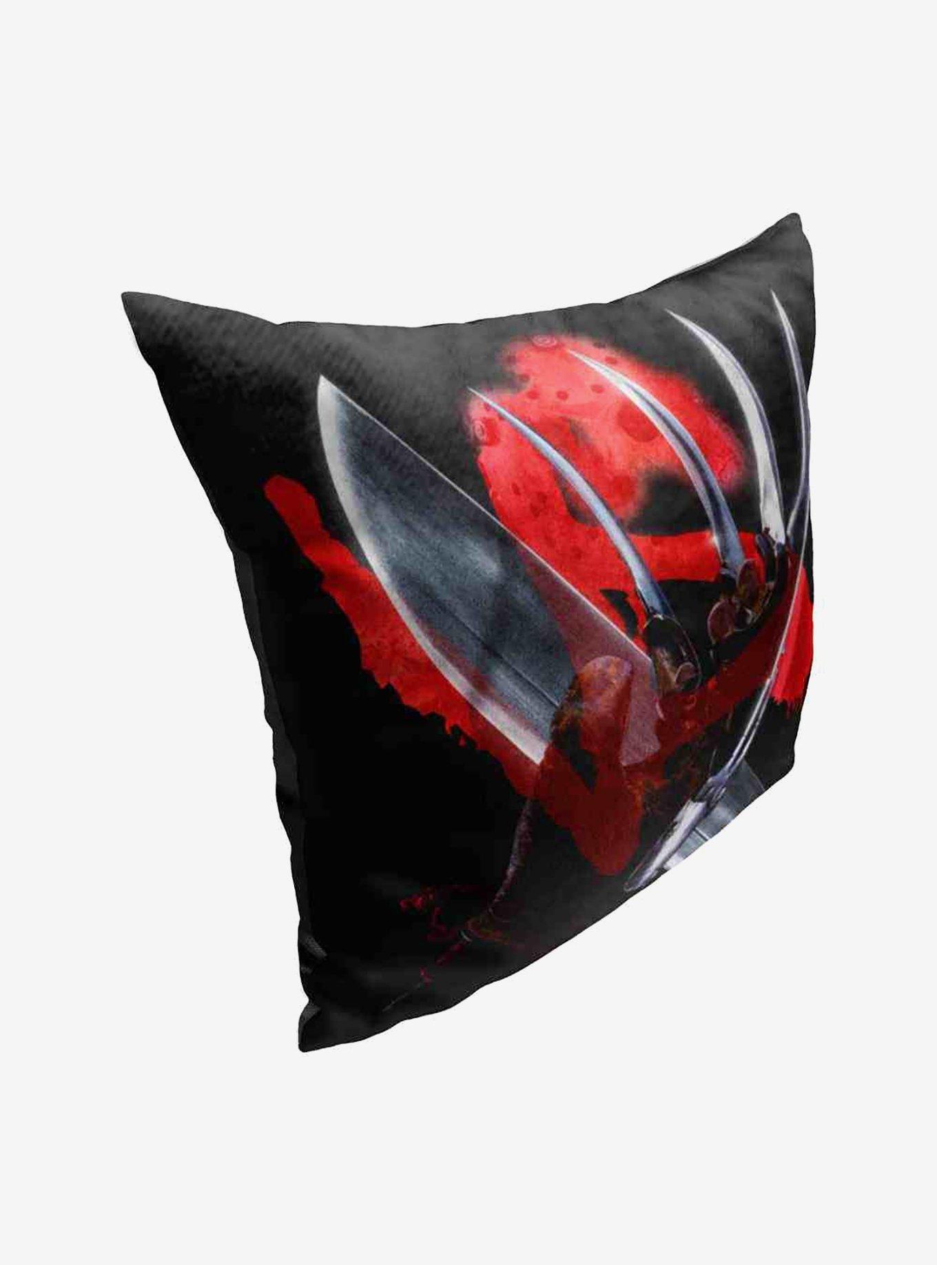 Nightmare on Elm Street Brandish Your Weapons Throw Pillow , , hi-res