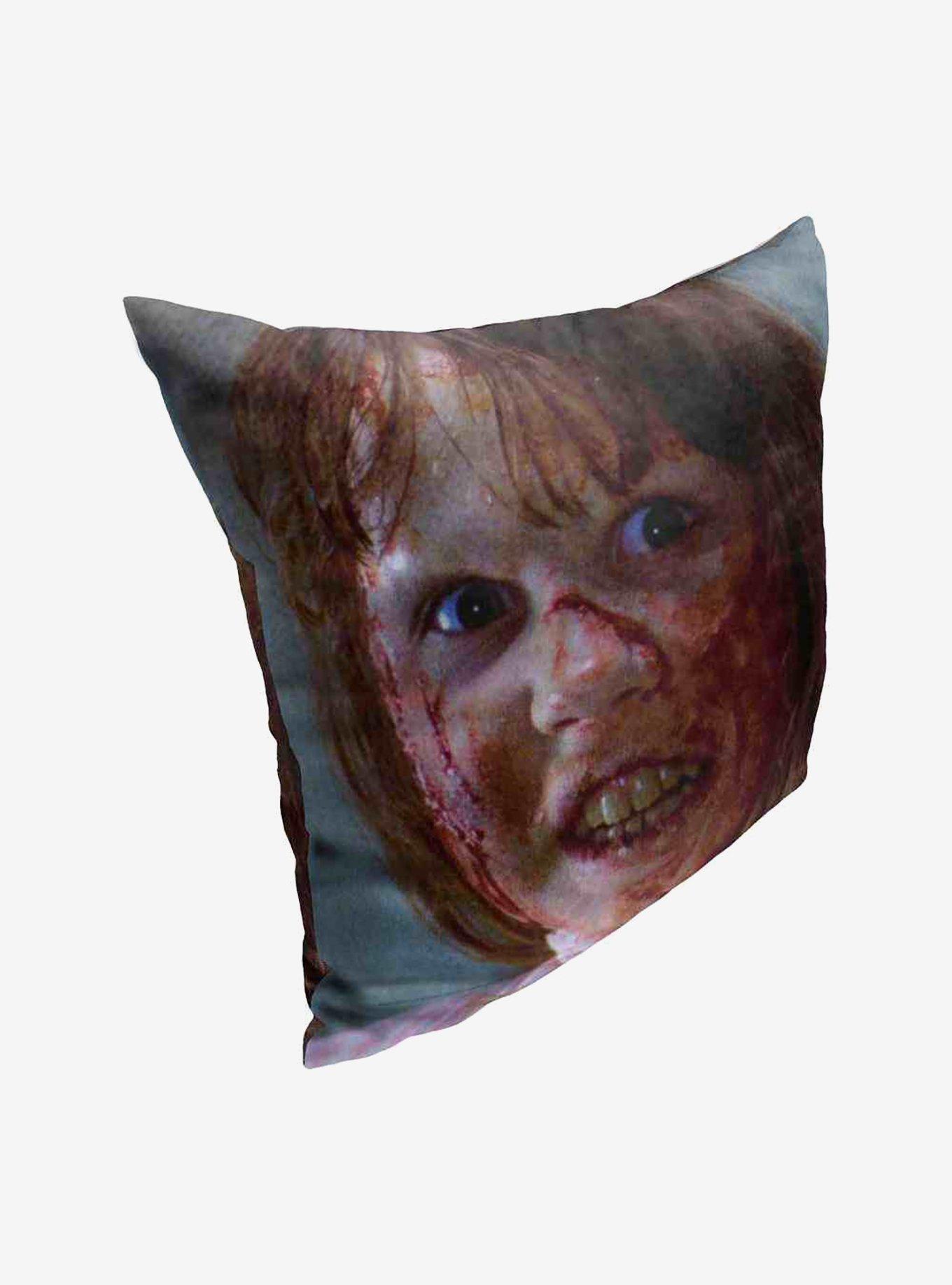 The Exorcist Beginning To Turn Throw Pillow , , hi-res