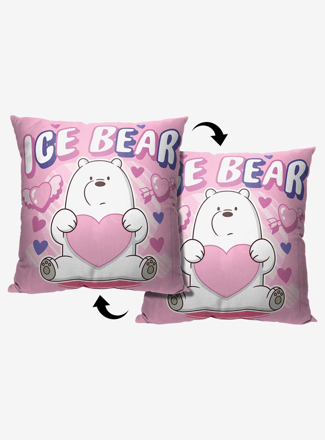 We Bare Bears Ice Bear Throw Pillow , , hi-res