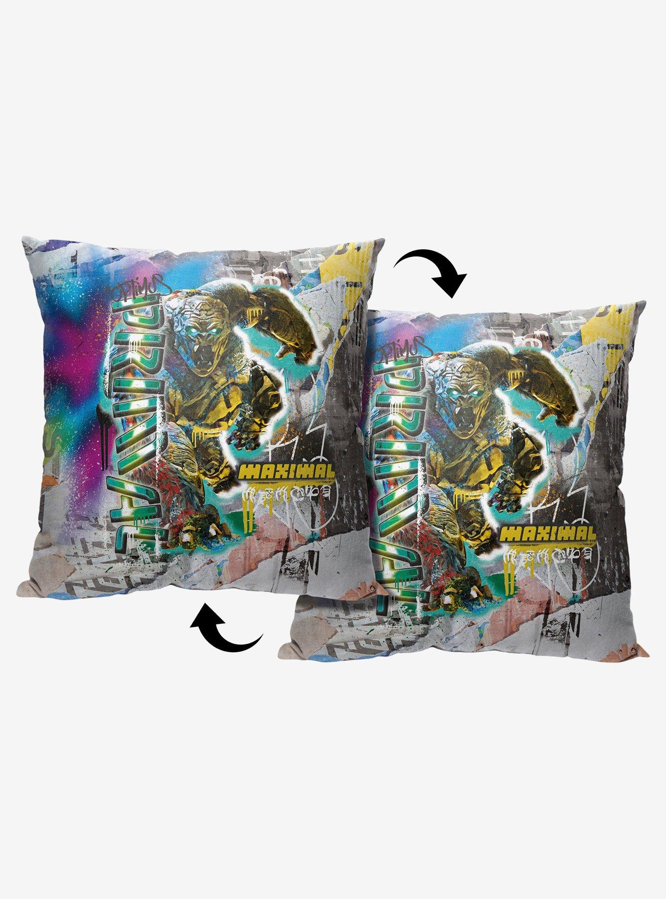 Transformers: Rise Of The Beasts Brooklyn Maximal Throw Pillow , , hi-res