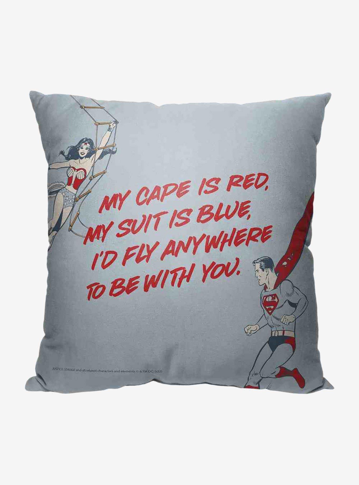 Superman Fly To Be With You Throw Pillow , , hi-res