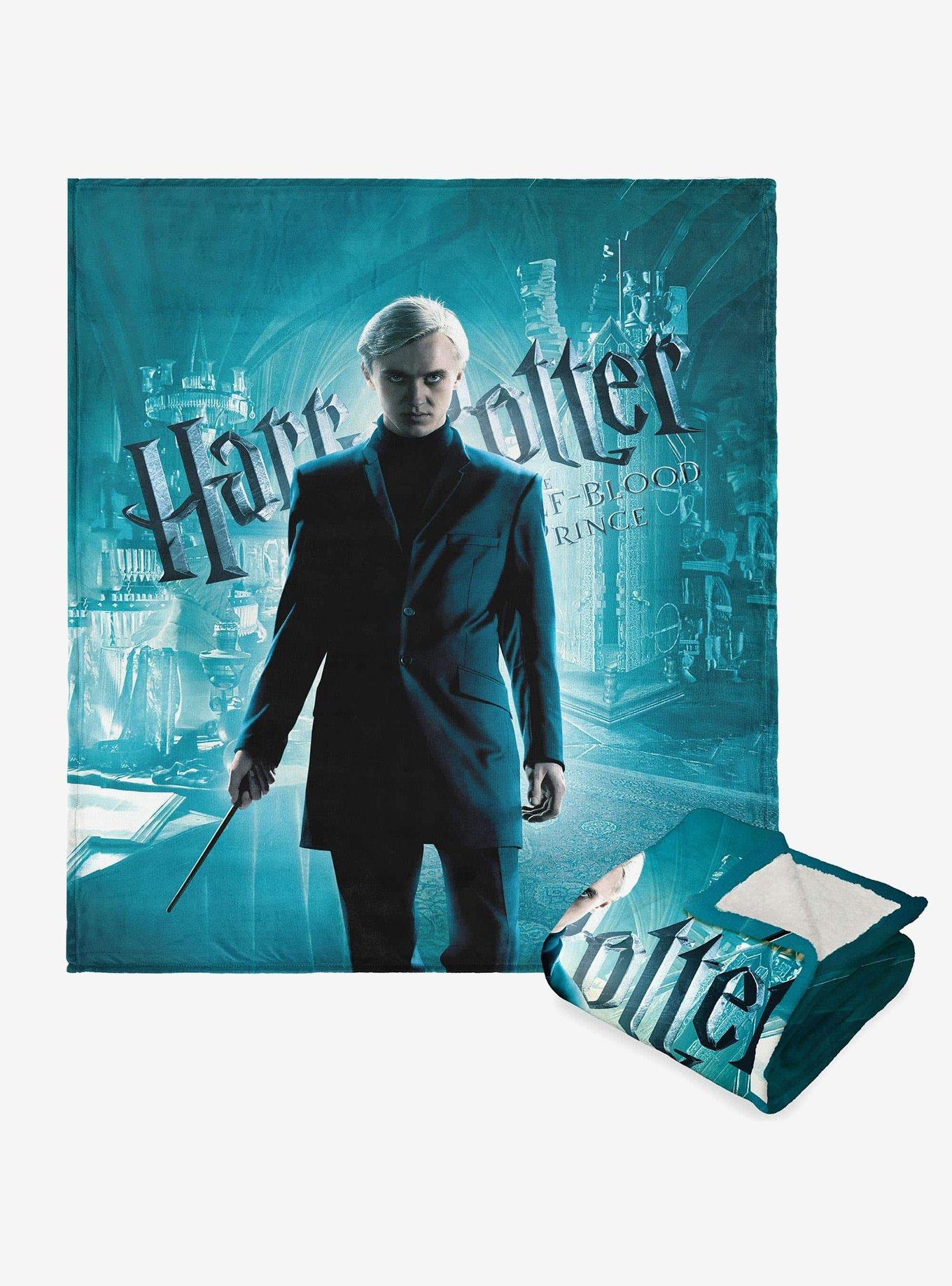 Harry Potter Draco Half Blood Prince Silk Touch Sherpa Throw Blanket, , hi-res
