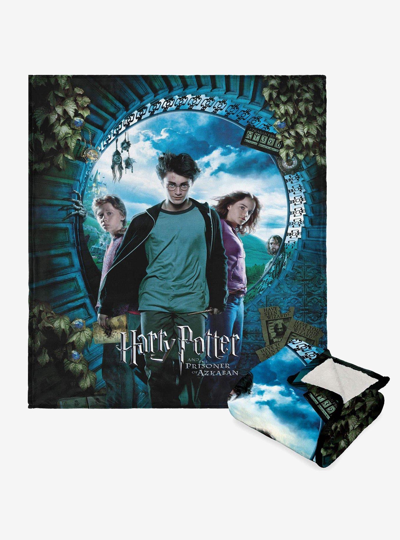 Harry Potter Core Three Silk Touch Sherpa Throw Blanket , , hi-res