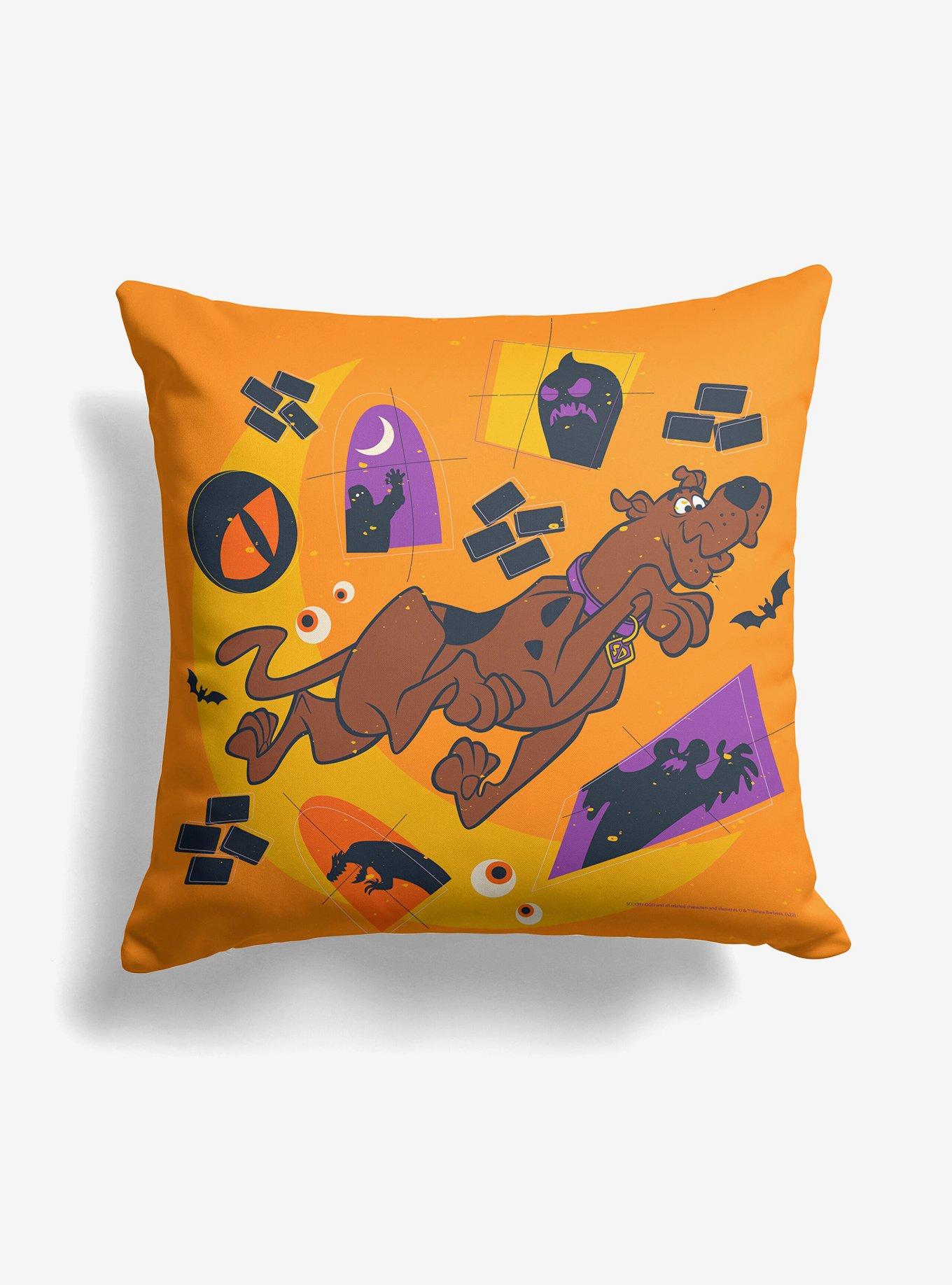 Scooby-Doo! Running Through Haunted Halls Throw Pillow, , hi-res