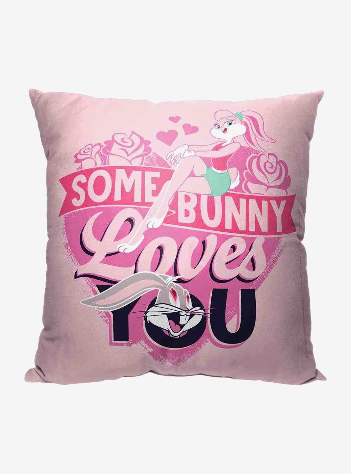 Looney Tunes Some Bunny Loves You Throw Pillow, , hi-res