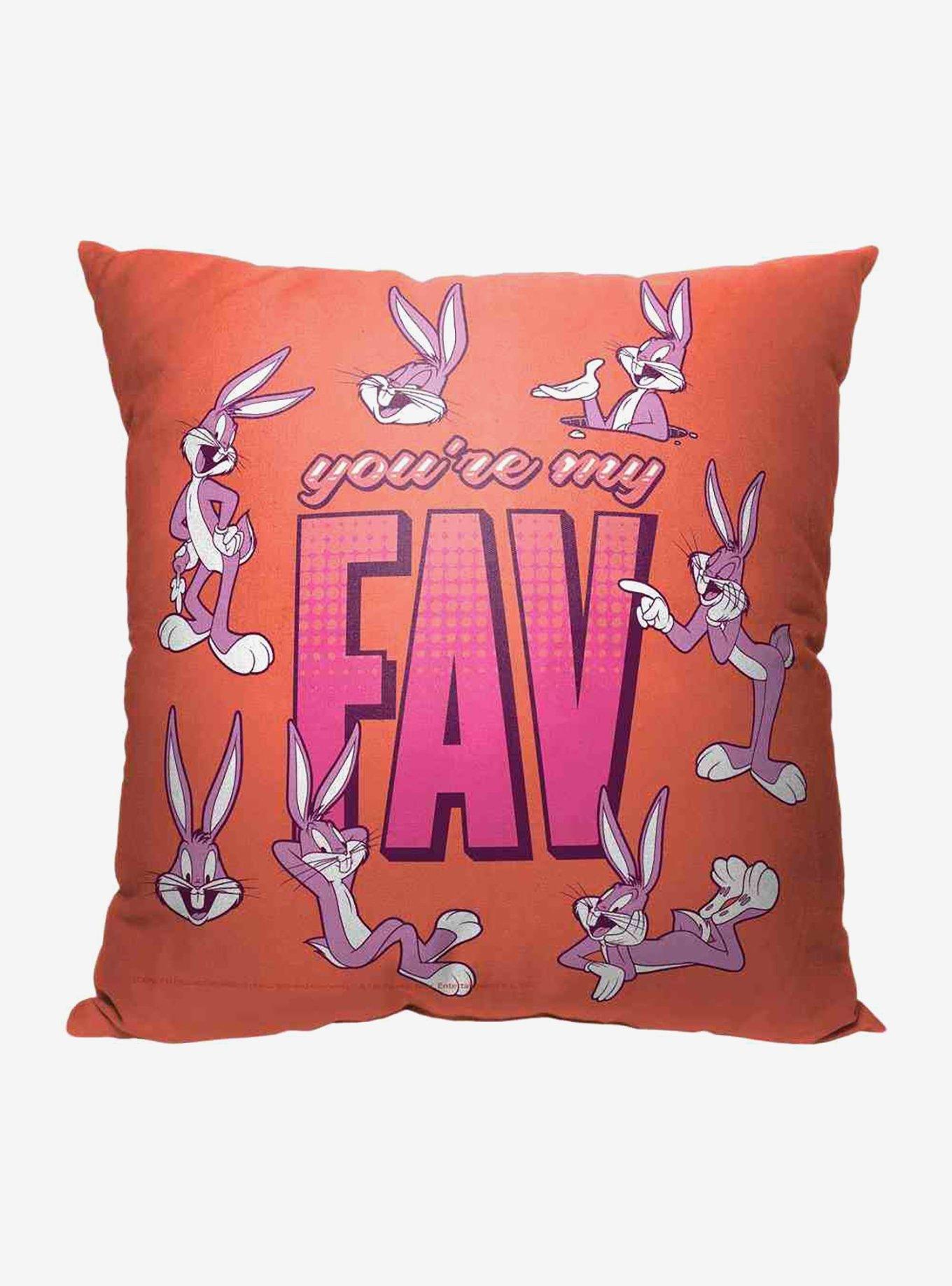 Looney Tunes You're My Fav Throw Pillow, , hi-res