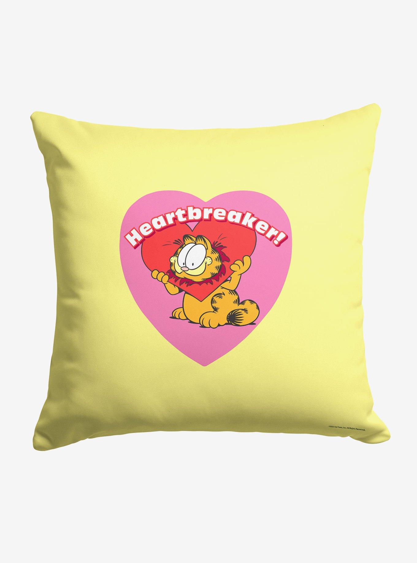 Garfield Heartbreaker Throw Pillow, , hi-res
