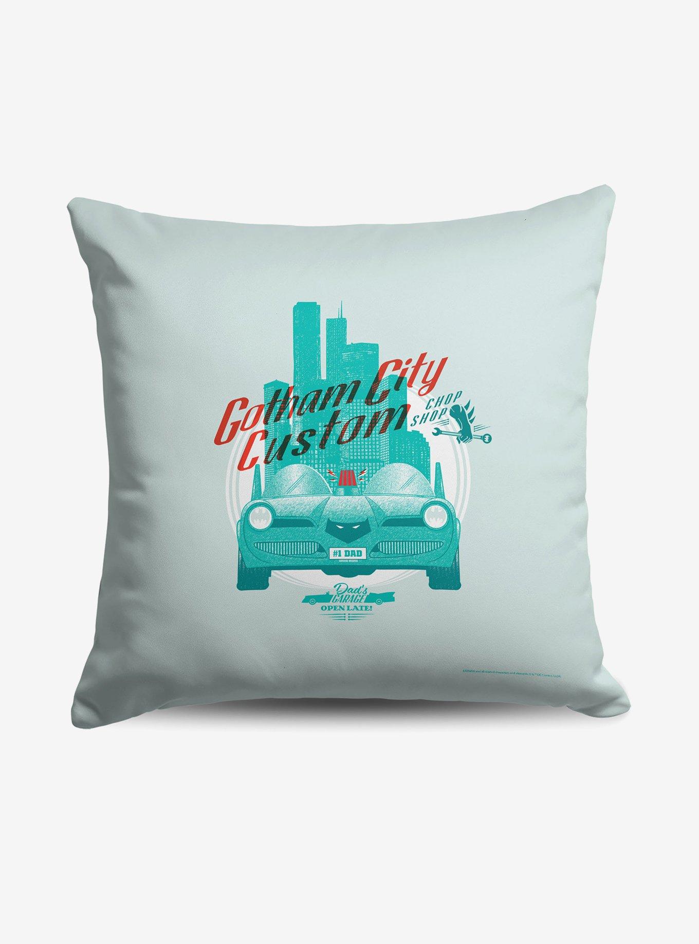DC Comics Batman Gotham's Customs Throw Pillow, , hi-res