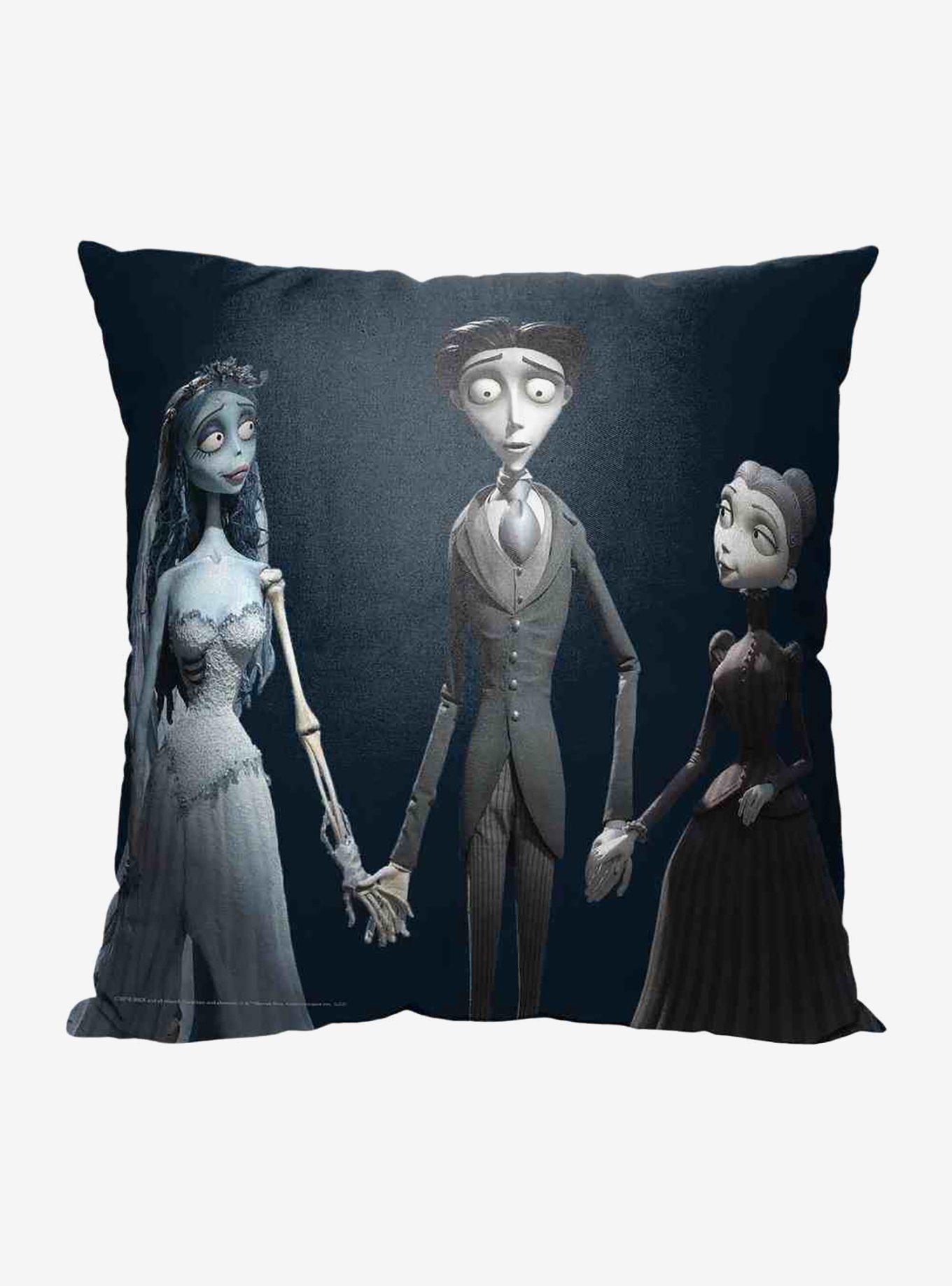 Corpse Bride Victor Has Two Hands Throw Pillow, , hi-res