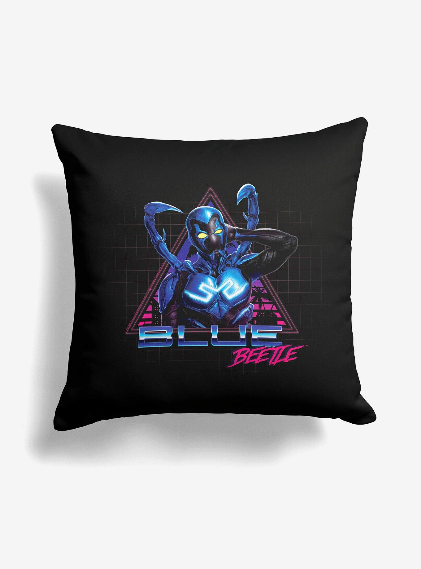 DC Comics Blue Beetle Super Future Throw Pillow , , hi-res