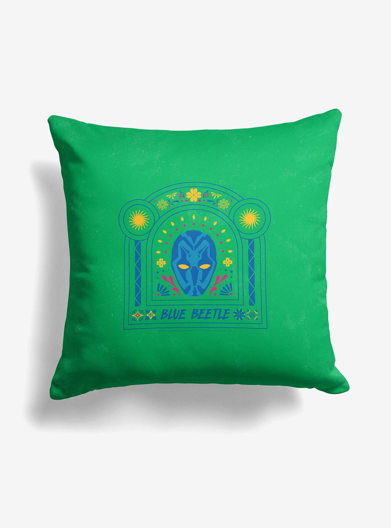 DC Comics Blue Beetle Symbiotic Host Throw Pillow , , hi-res