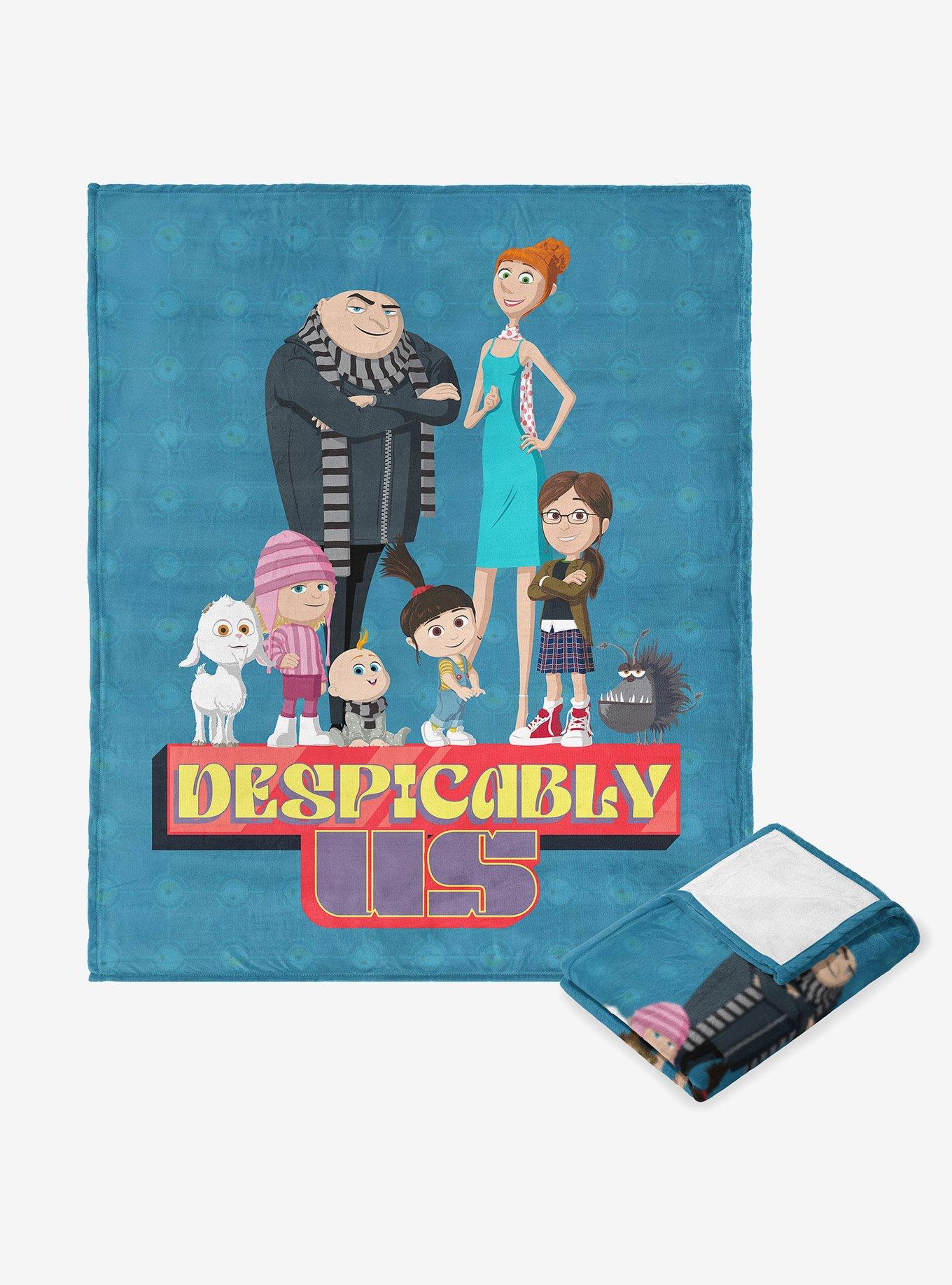 Despicable Me 4 Despicably Us Cloud Throw Blanket , , hi-res