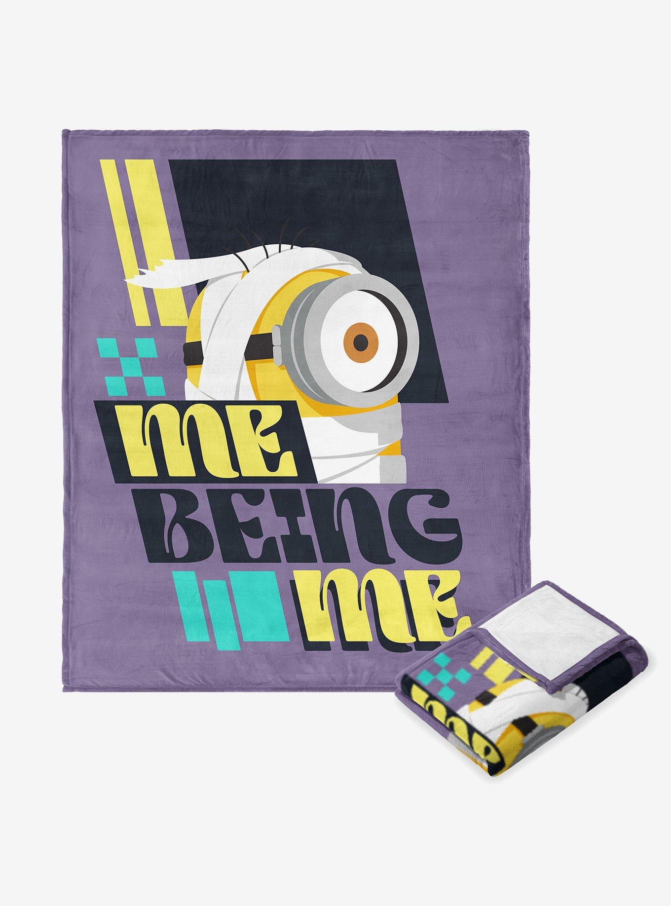 Despicable Me 4 Me Being Me Cloud Throw Blanket , , hi-res