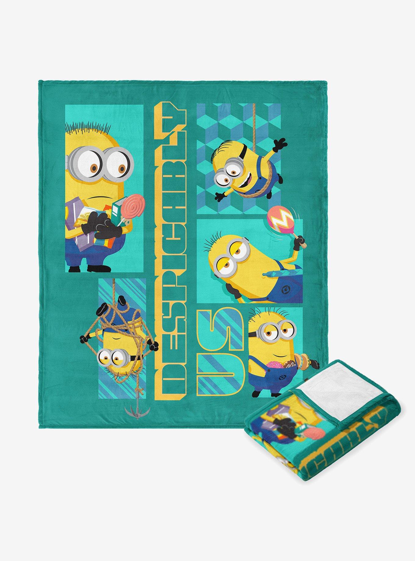 Despicable Me 4 Minion Bonanza Cloud Throw Blanket , , hi-res