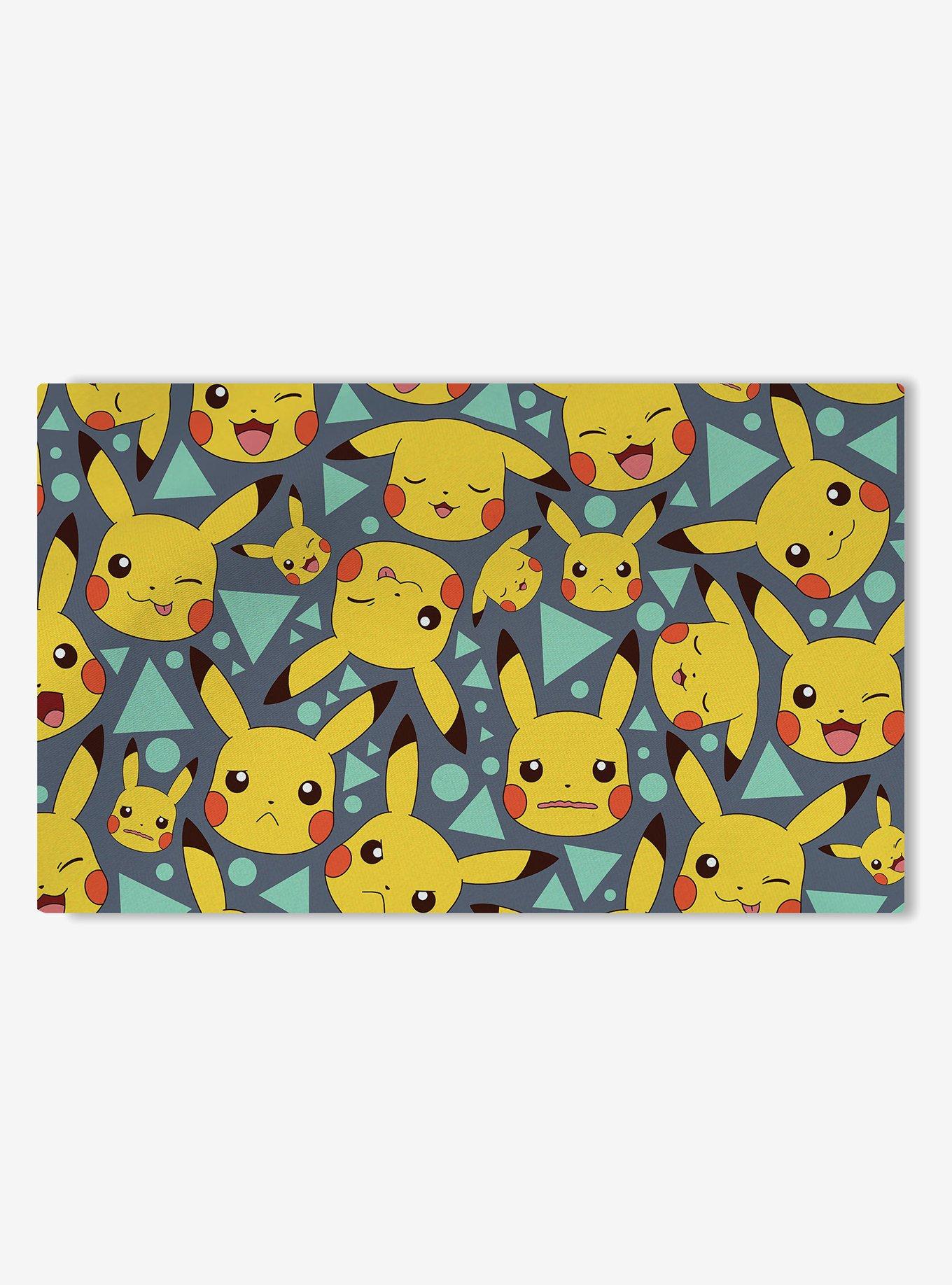 Pokemon Pikachu Expressions Washable Rug , , hi-res