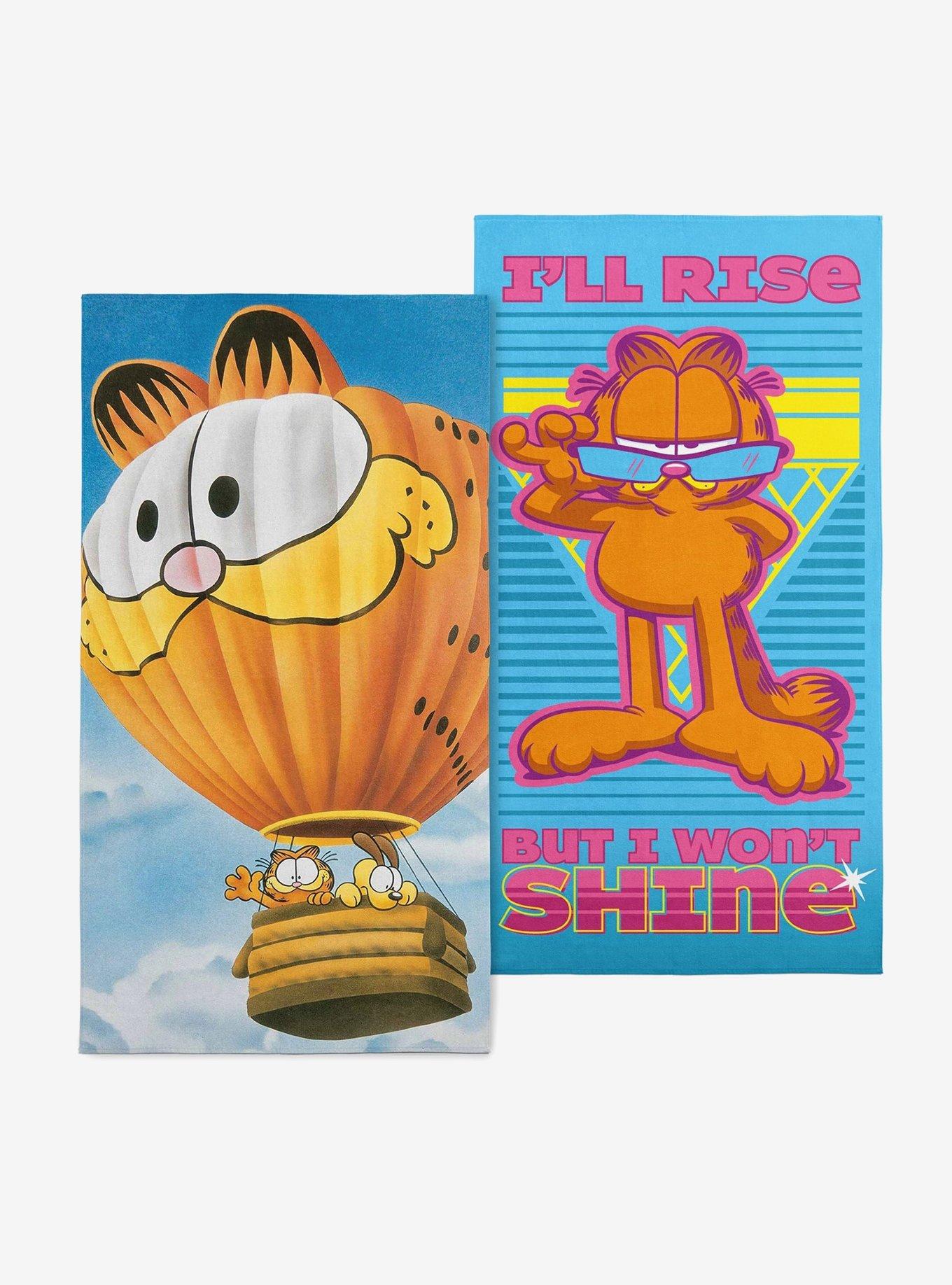 Garfield Balloon Buds + Love Weekends Beach Towel 2 Pack , , hi-res