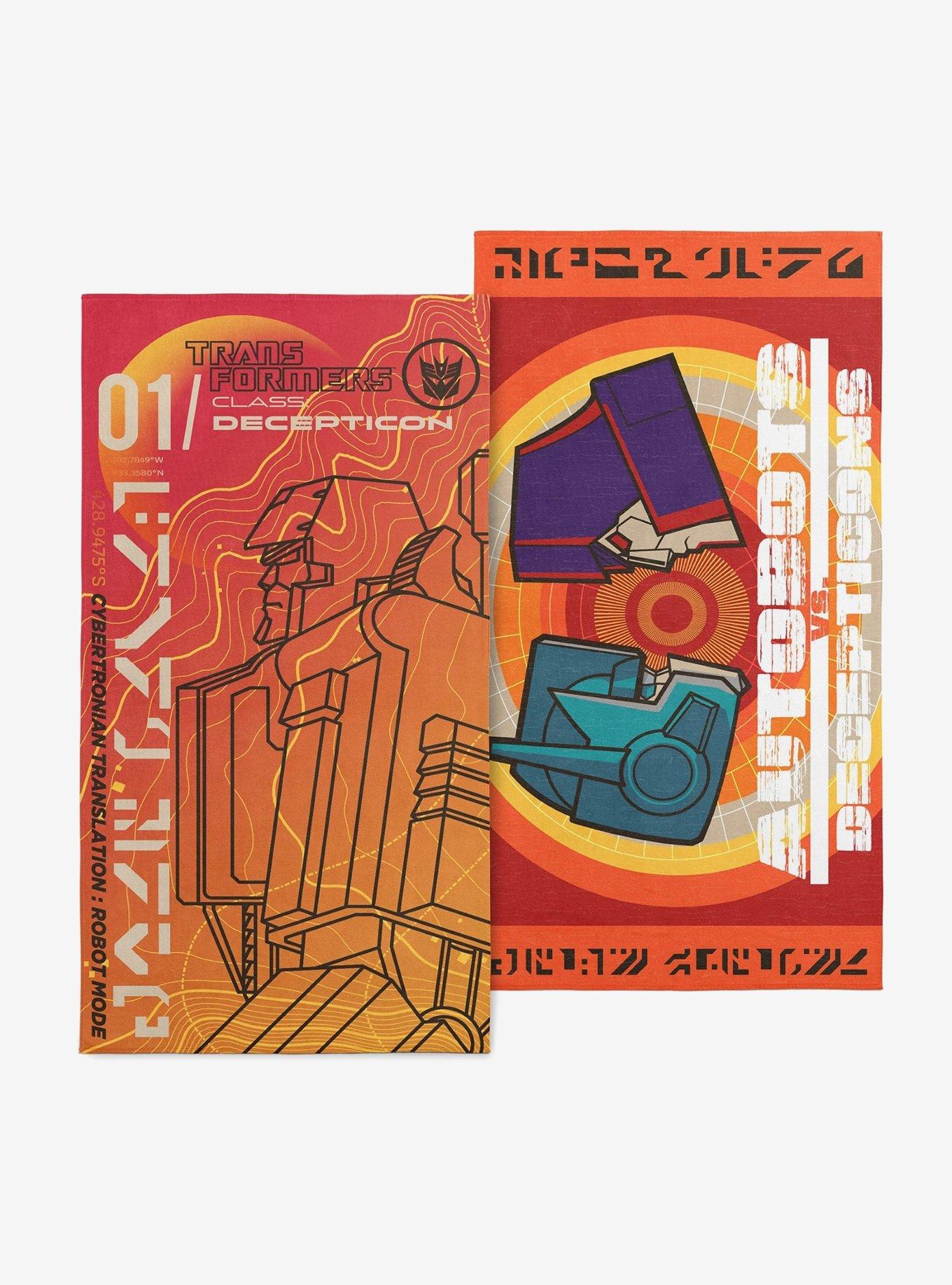 Transformers Class Decept + Solar Punk 2-Pack Beach Towel , , hi-res