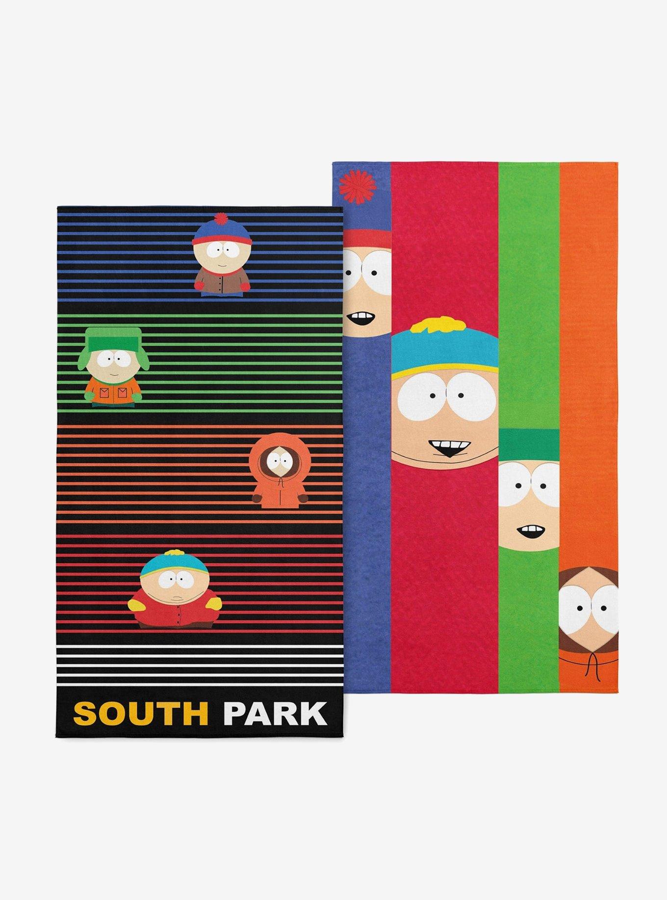South Park Class Picture + Stripe 2-Pack Beach Towel, , hi-res