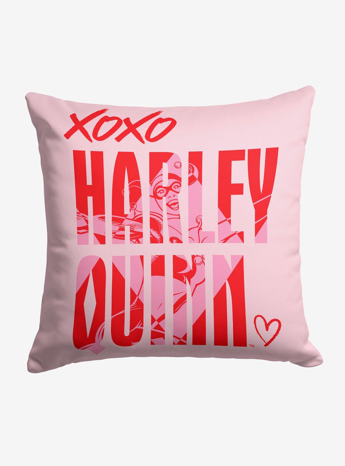 DC Comics Harleys Love Throw Pillow , , hi-res